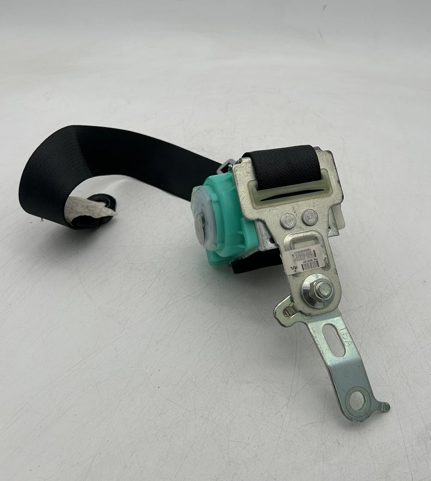 2014-2019 Toyota Corolla 2Nd Row Rear Left Driver Side Seat Belt Retractor Gray - Image 8