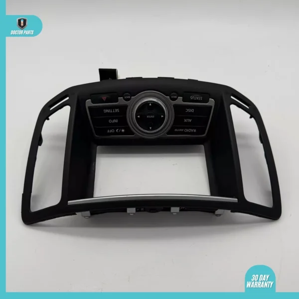 2010-2013 Infiniti G37 Display Screen Control with Bezel 28395JK60D OEM