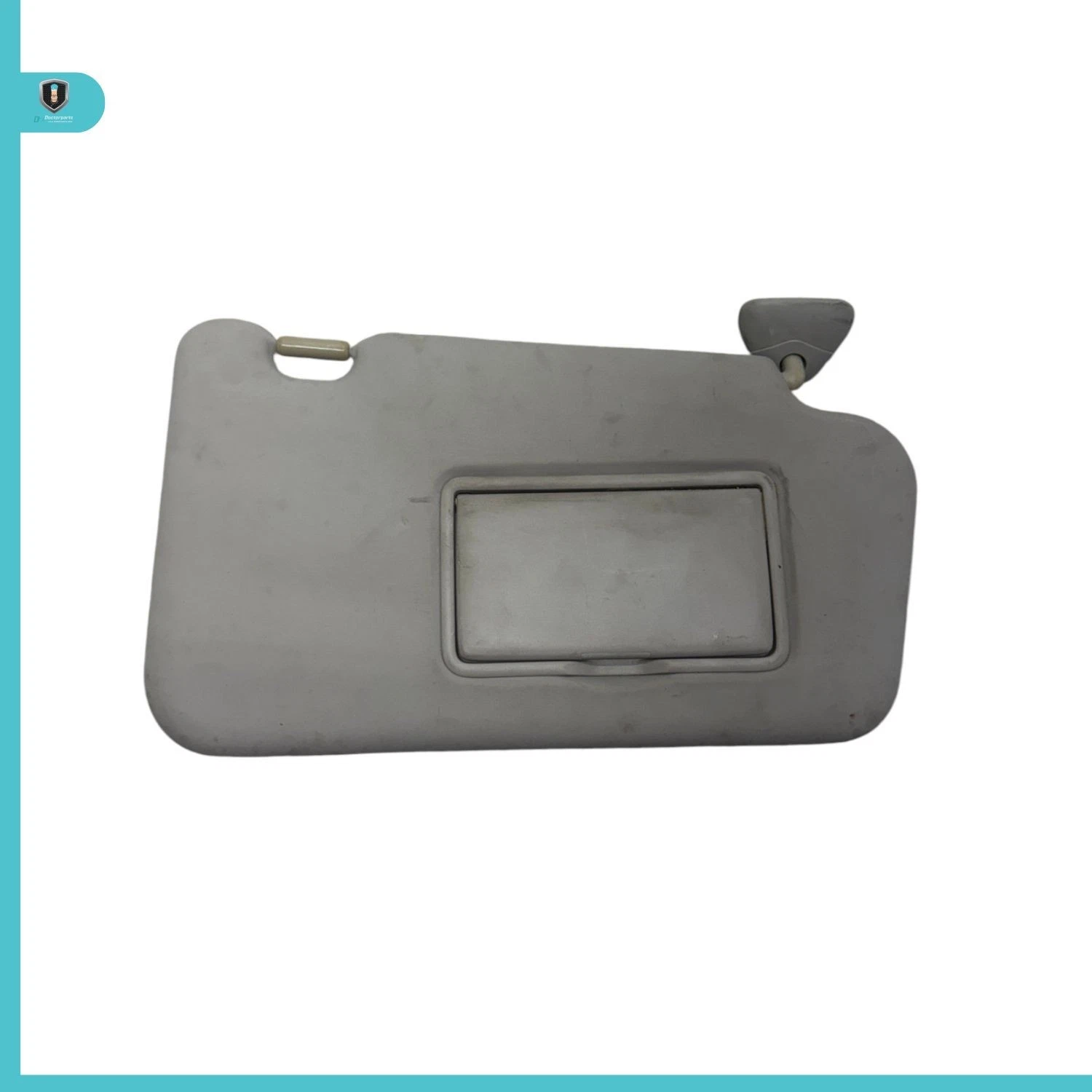 2011-2014 Nissan Juke Right Passenger Side Sun Visor Mirror Gray OEM, 268-12052