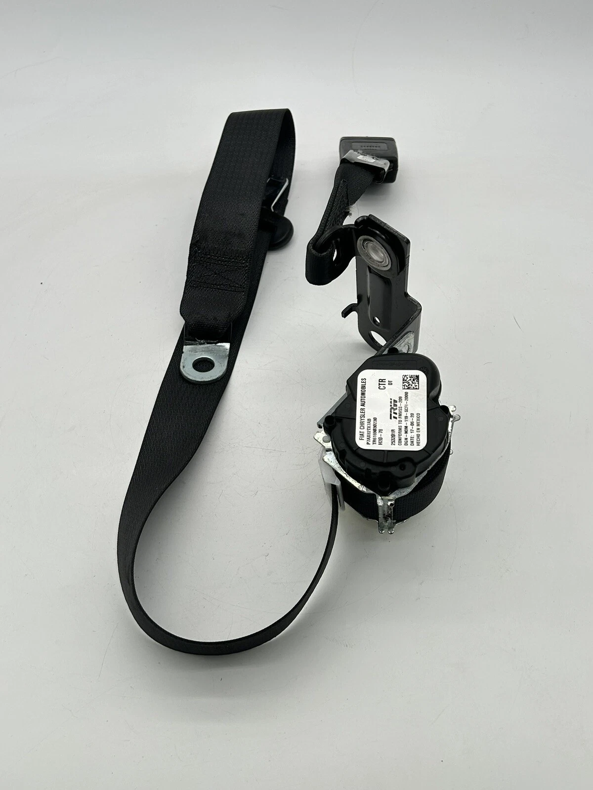 2018-2021 DODGE RAM 1500 REAR CENTER SEAT BELT RETRACTOR P7AX82TX7AB - Image 9