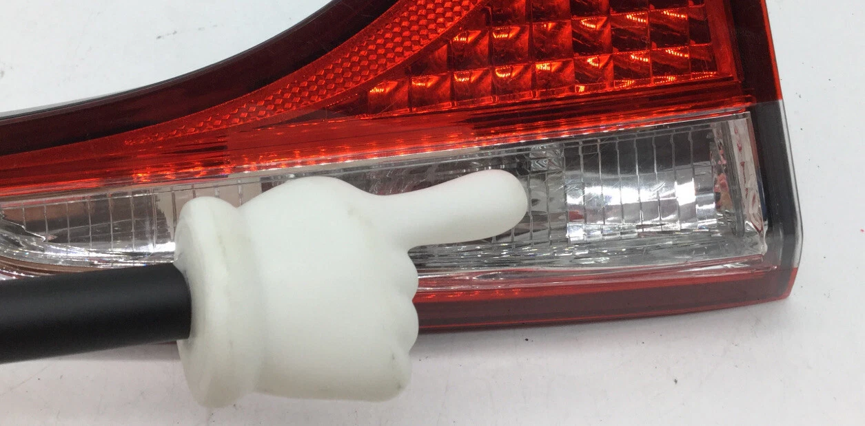 2016-2018 TOYOTA COROLLA DRIVER INNER TRUNK TAILLIGHT LAMP LEFT LH USED OEM - Image 6