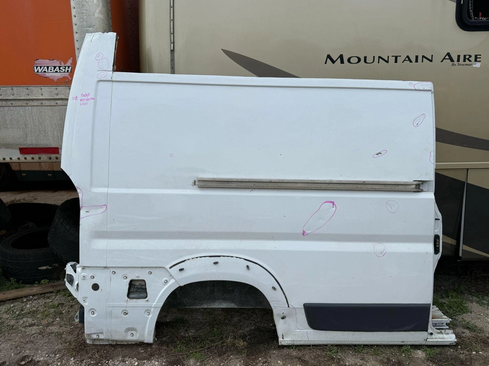 2014-2024 DODGE PROMASTER 2500 RIGHT QUARTER PANEL HIGH ROOF 99.44" - Image 2
