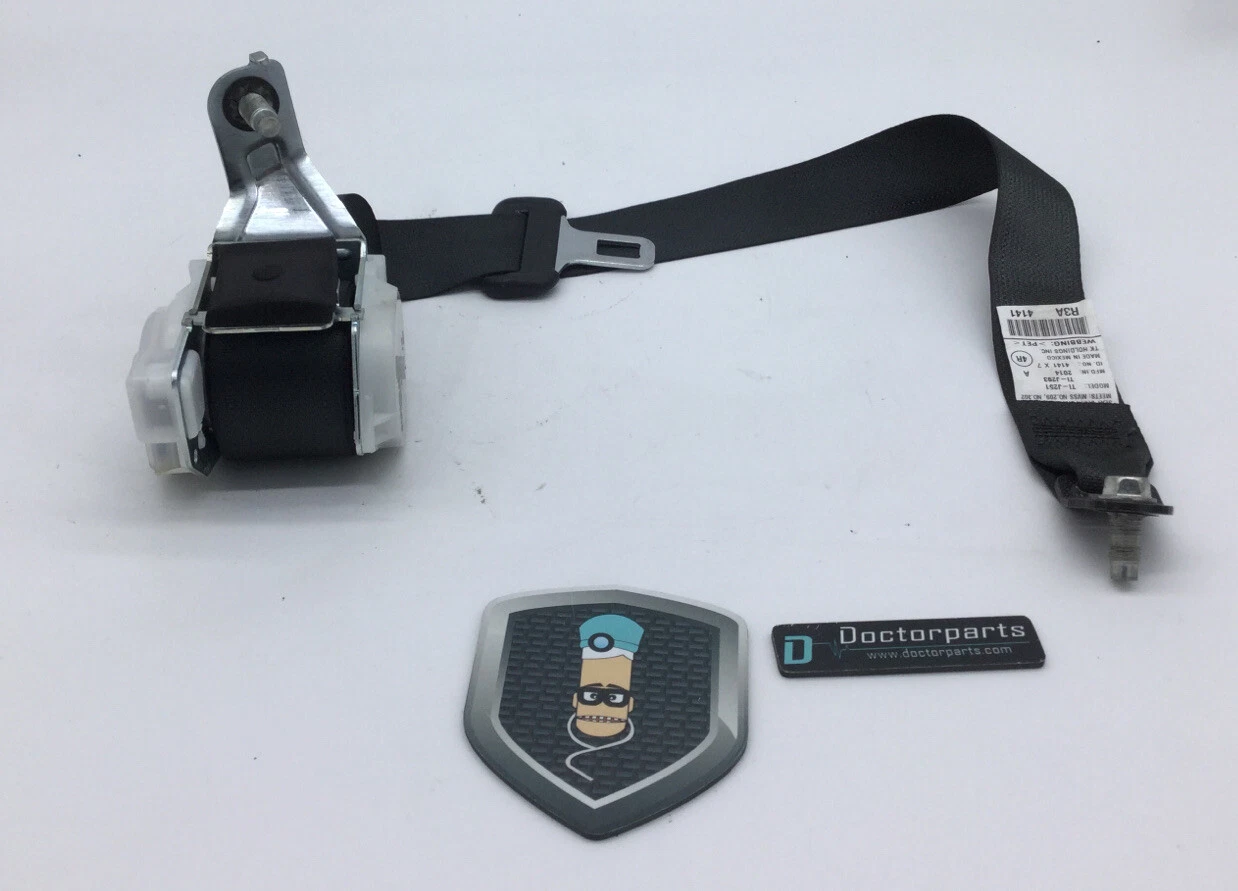 2011-2014 HONDA CIVIC PASSENGER SEAT BELT RIGHT REAR OEM USED 674515 2027499 - Image 3