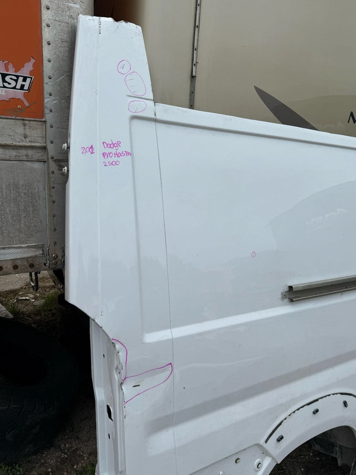 2014-2024 DODGE PROMASTER 2500 RIGHT QUARTER PANEL HIGH ROOF 99.44" - Image 12