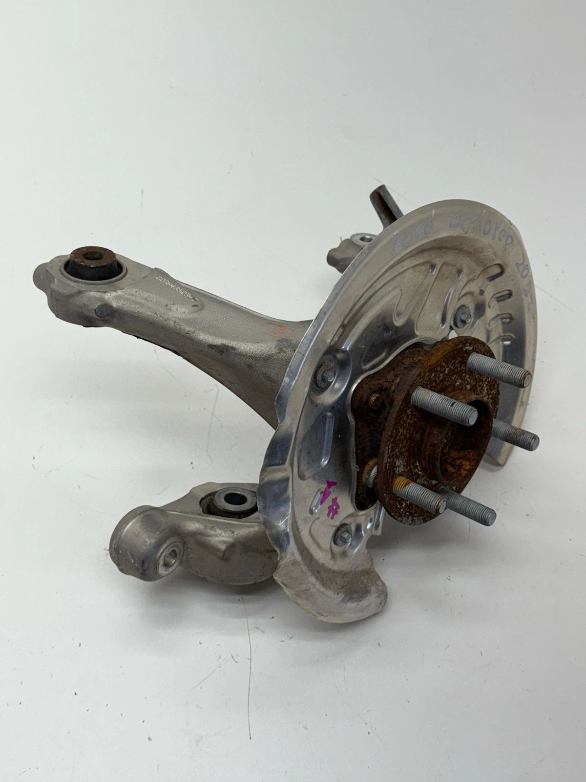 2020 - 2025 FORD EXPLORER REAR LEFT SIDE SPINDLE KNUCKLE & HUB OEM LB5C5B759A - Image 7