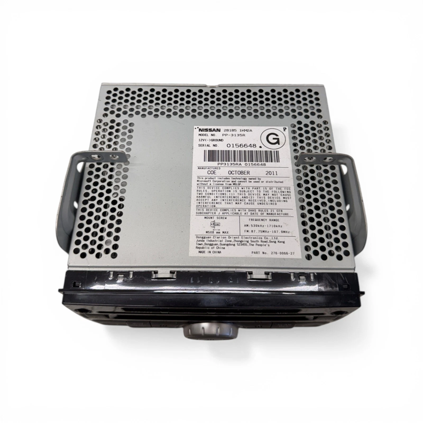 2011-2014 Nissan Juke AM/FM CD Radio Audio w/Aux Input Receiver OEM, 28185 1KM2A - Image 5