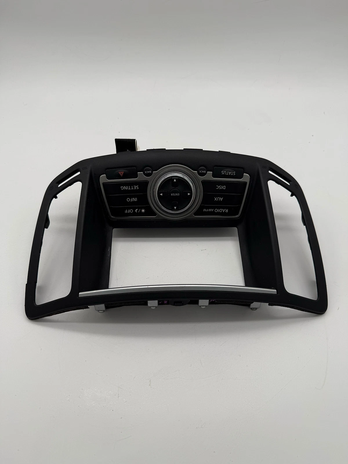 2010-2013 Infiniti G37 Display Screen Control with Bezel 28395JK60D OEM - Image 5