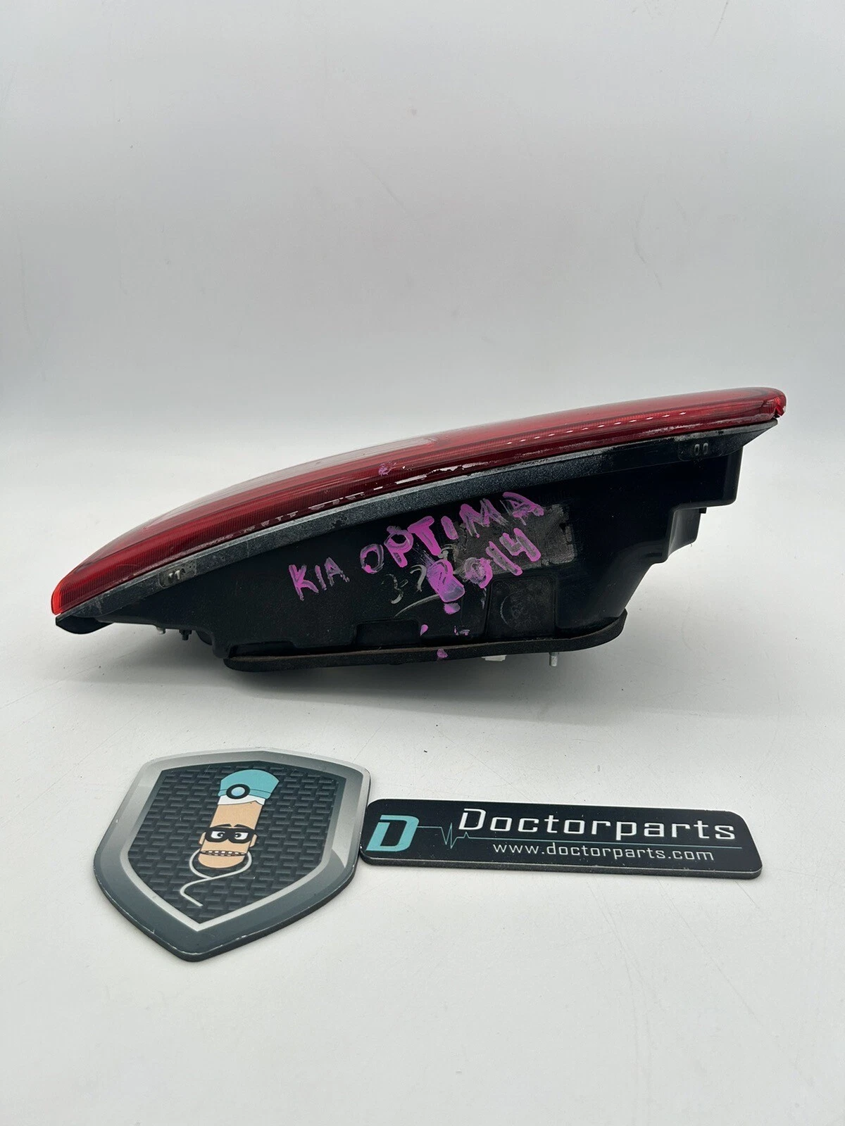 2014 2015 Kia Optima RH Inner Right Passenger Side Rear Tail Light OEM 92404 4C - Image 3