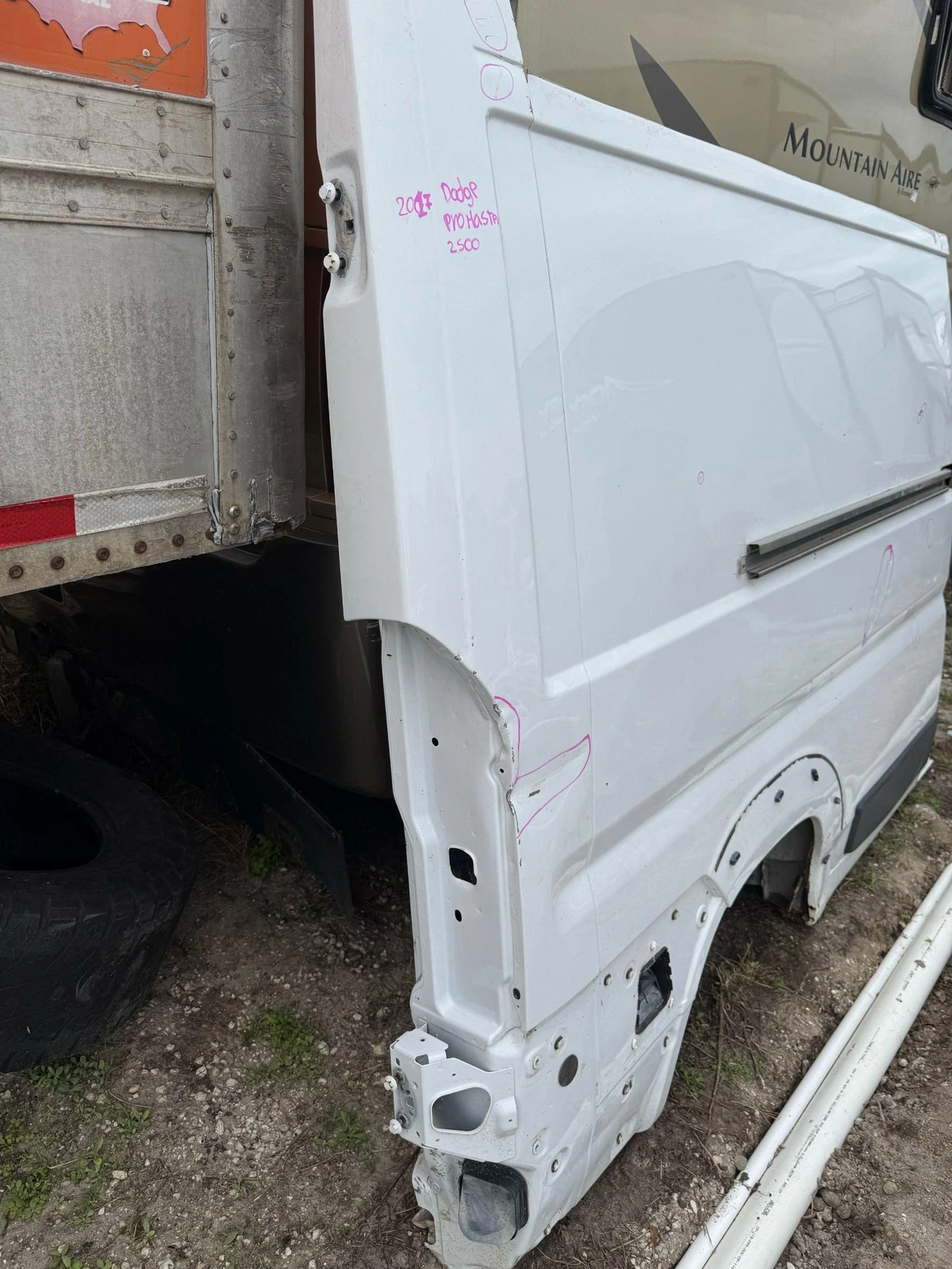 2014-2024 DODGE PROMASTER 2500 RIGHT QUARTER PANEL HIGH ROOF 99.44" - Image 6