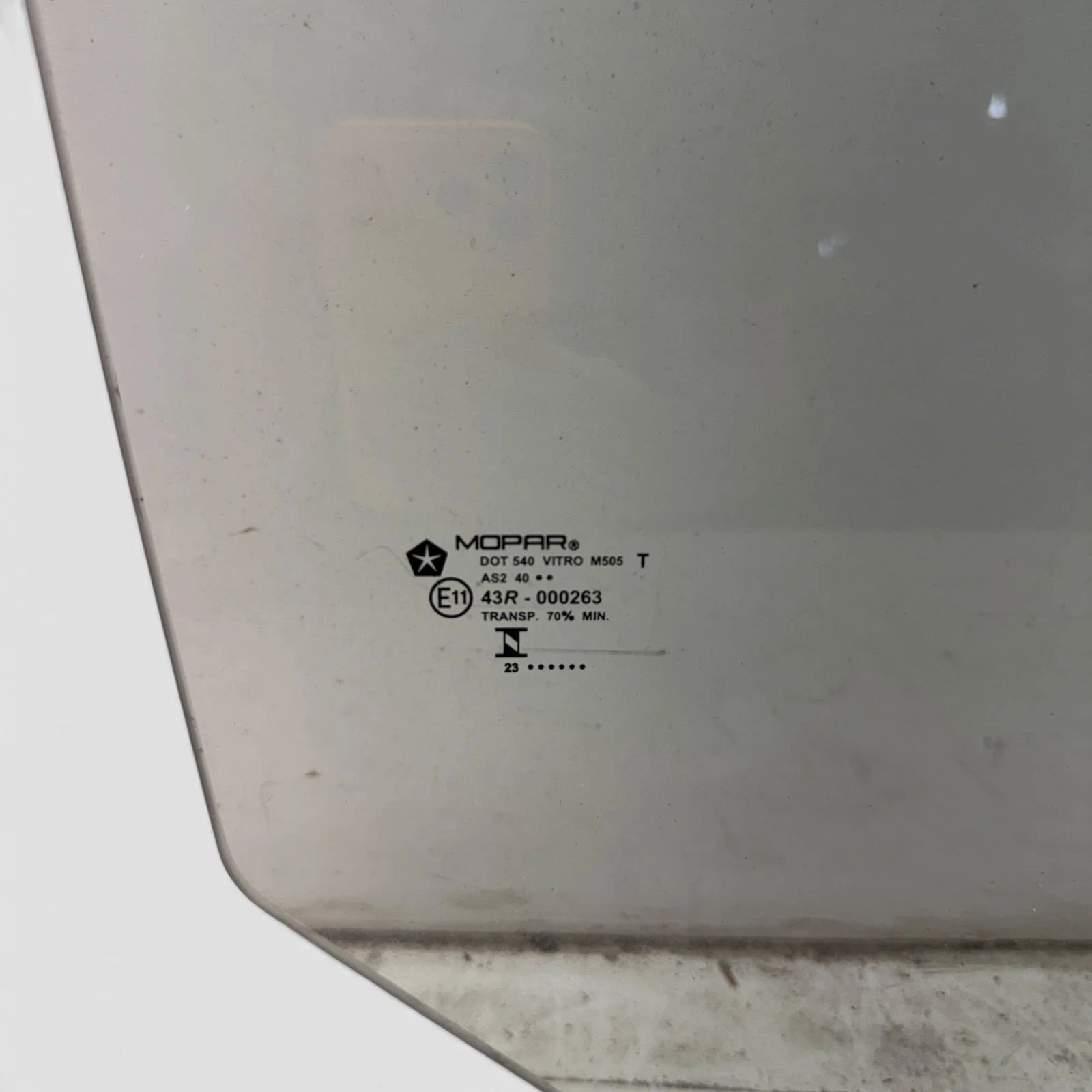 LH2009-2018 DODGE RAM 1500 FRONT PASSENGER SIDE DOOR WINDOW GLASS RIGHT - Image 5