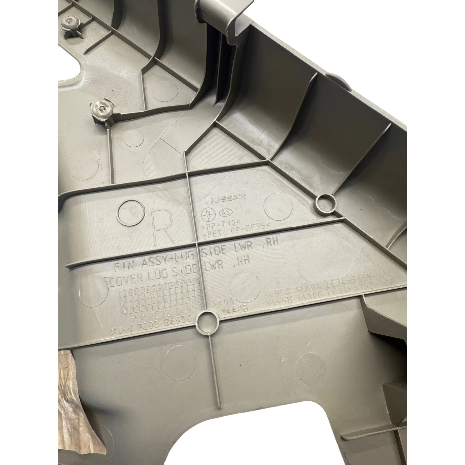 2011-2014 Nissan Murano Right Side Inside Quarter Trim Panel OEM, 84950-1Gr0a - Image 11