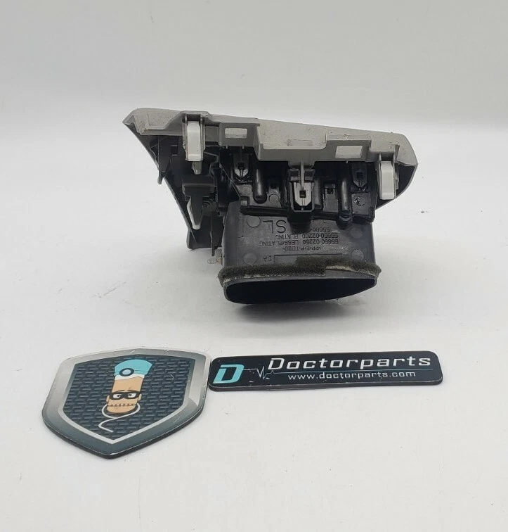 2014 - 2016 Toyota Corolla Left Driver Outer Dash Air Vent OEM 55650-02250 - Image 2