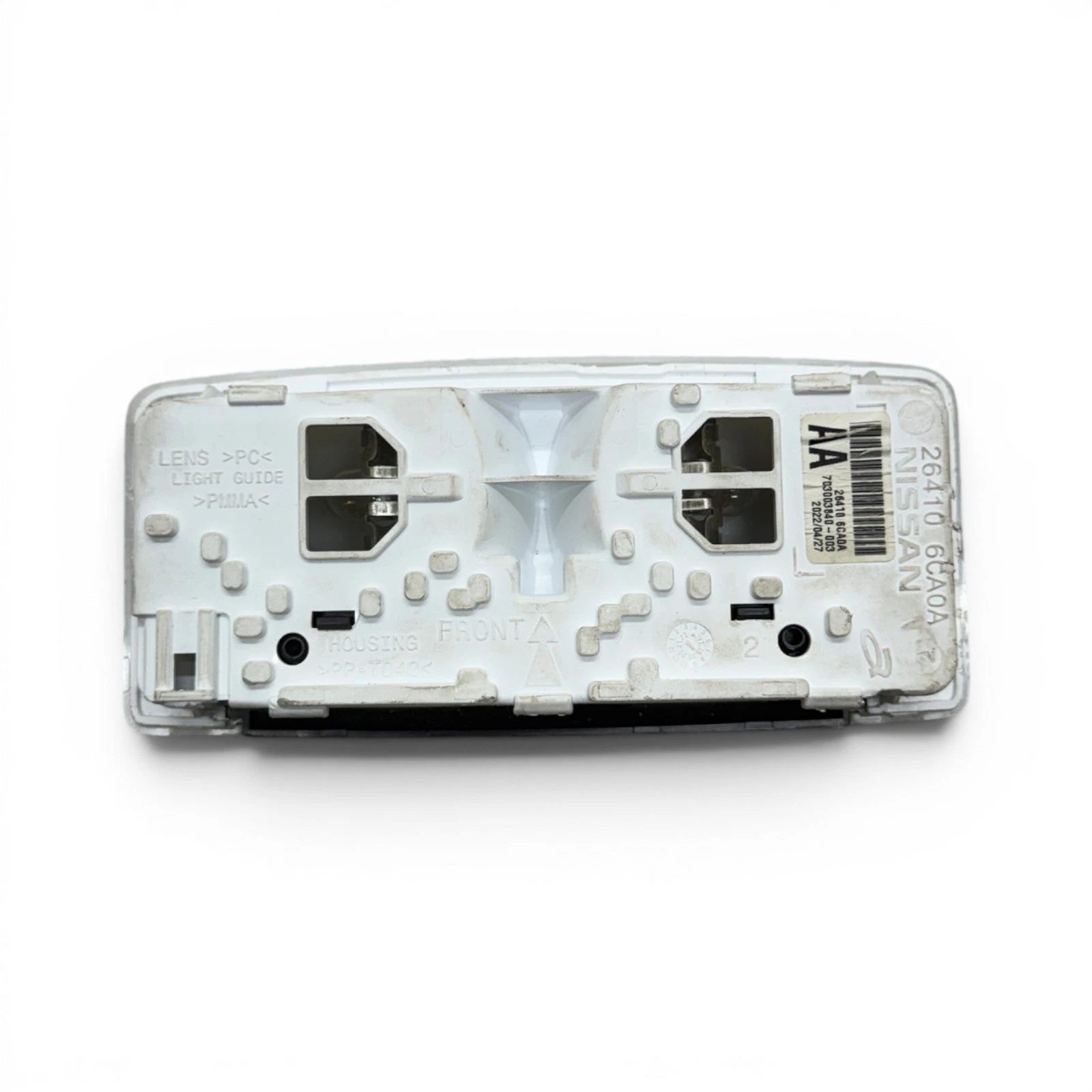 2019-2025 Nissan Altima Rear Overhead Dome Light Lamp Switch OEM 26410-6CA0A - Image 5