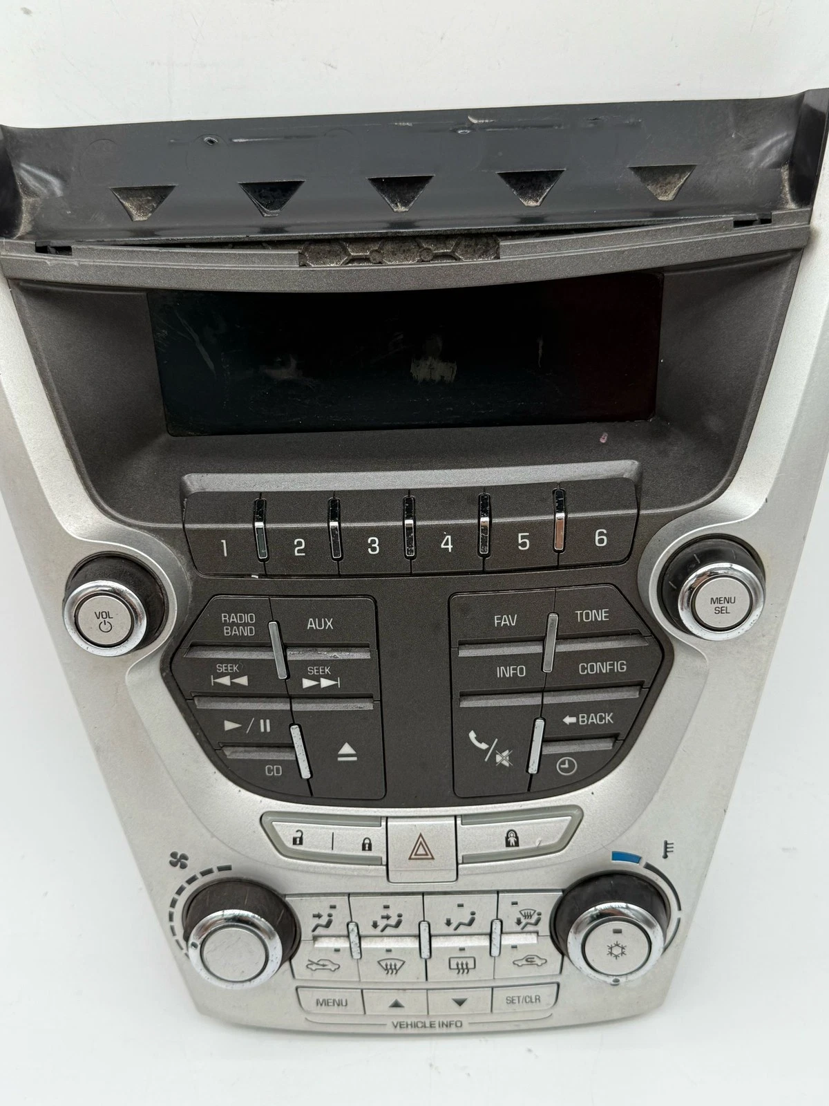 2010-2013 CHEVROLET EQUINOX AUDIO RADIO AC Control 95952766G OEM - Image 9