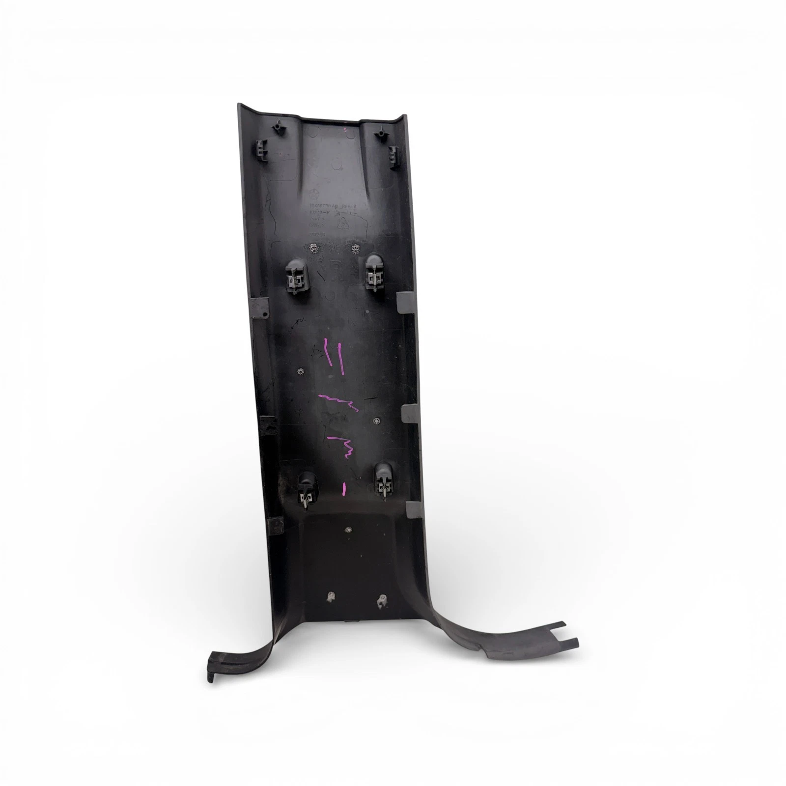 2013-2018 Dodge Ram 1500 Right Side B Pillar Trim Panel Black OEM, 1DX56TRMAB - Image 7