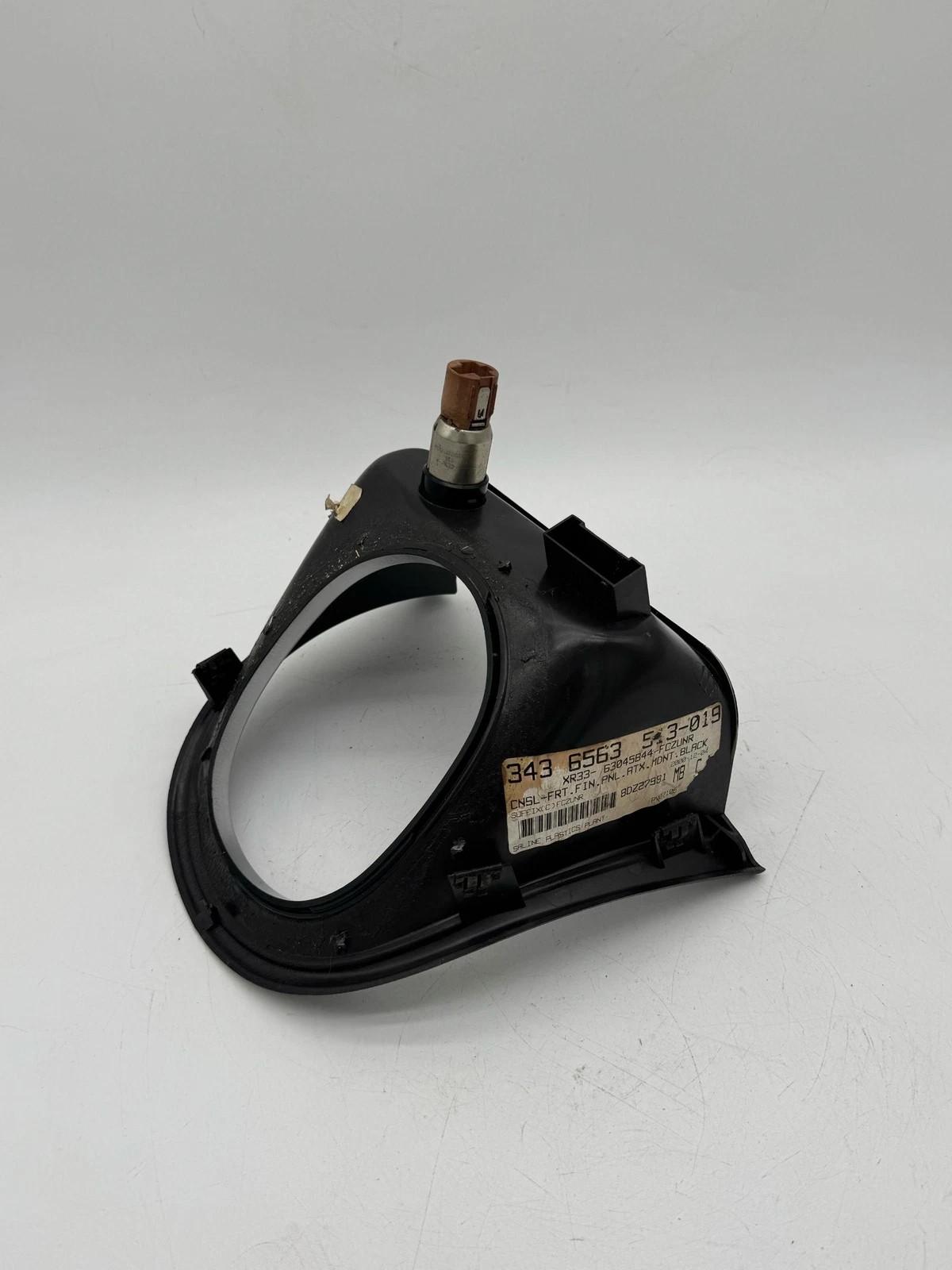 99-04 Ford Mustang Shifter Bezel Surround Trim Panel Black/Silver 44ZG2426 - Image 8