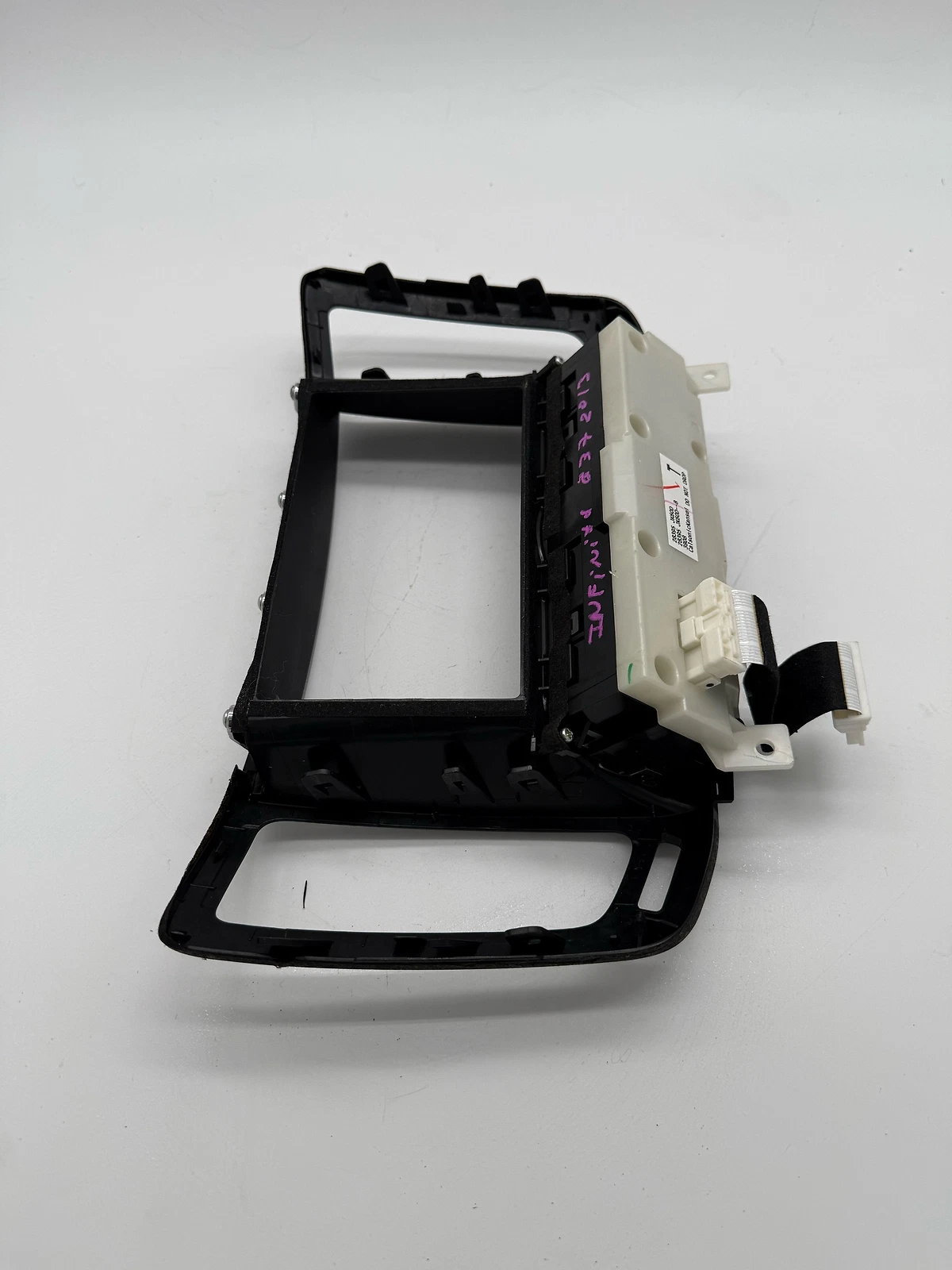2010-2013 Infiniti G37 Display Screen Control with Bezel 28395JK60D OEM - Image 11