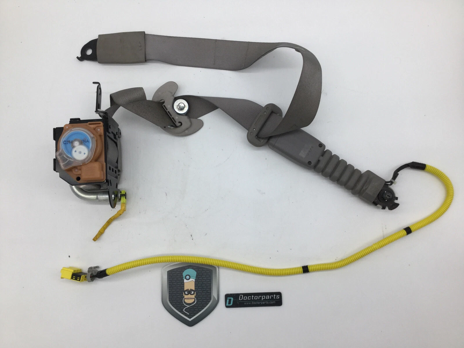 2012-2015 KIA SEDONA RIGHT FRONT SEATBELT PASSENGER 88820-4D511-KS GRAY OEM - Image 3
