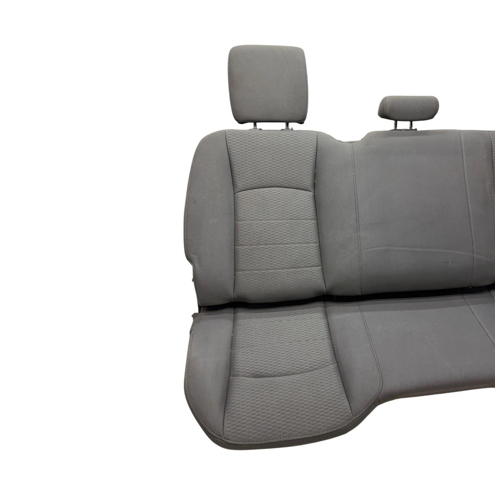 2013-2018 DODGE RAM 1500 REAR SEAT CLOTH GREY OEM - Image 4