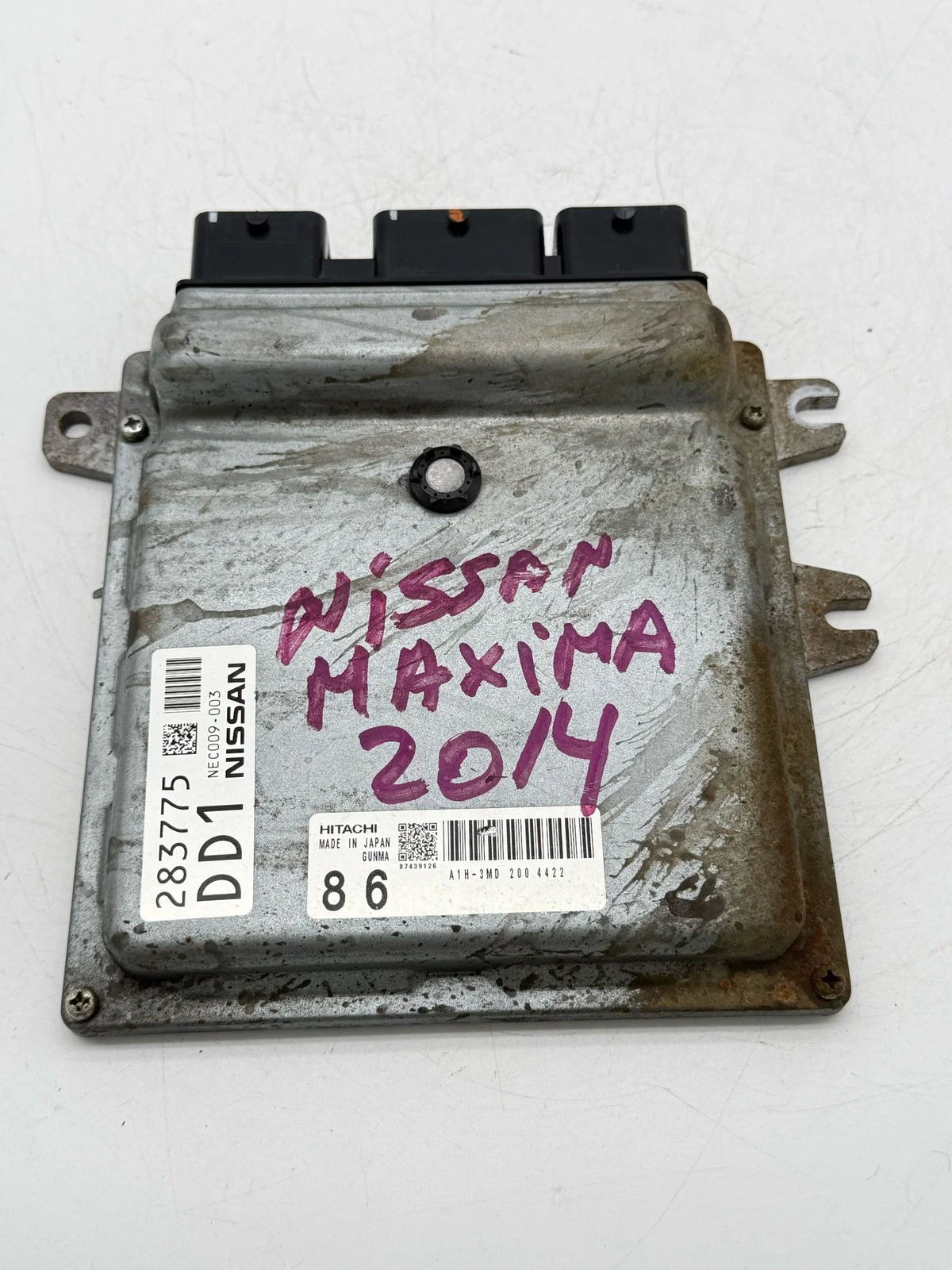 2012-14 Nissan Maxima 3.5L ECM Engine Control Module Computer ECU A1H-3MD - Image 9