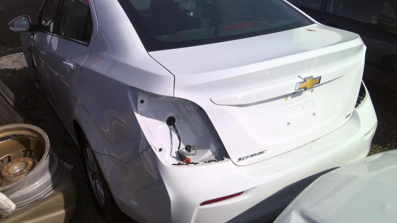 Trunk/Hatch/Tailgate Sedan Without Integral Spoiler Fits 17-19 Chevrolet Sonic - Image 2