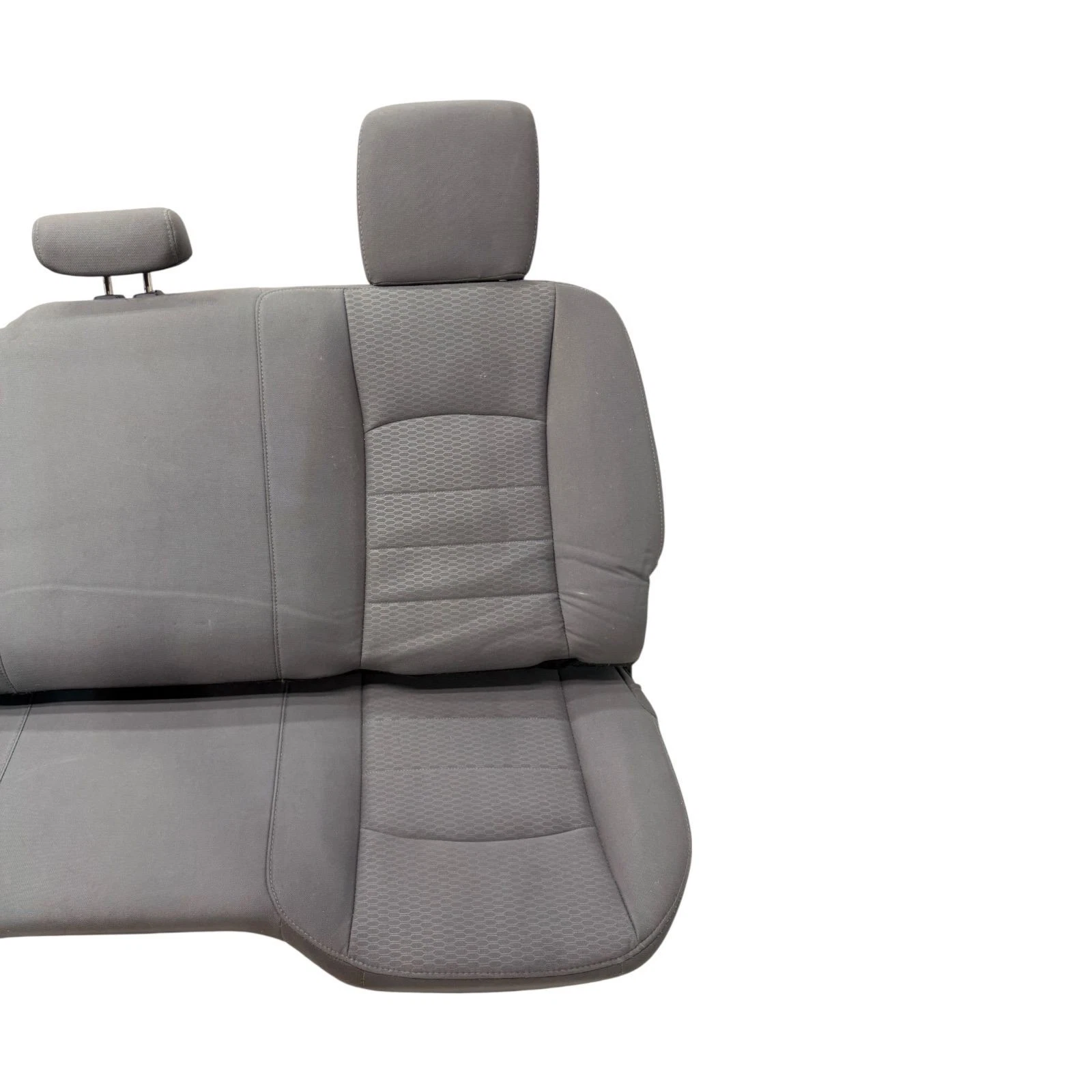 2013-2018 DODGE RAM 1500 REAR SEAT CLOTH GREY OEM - Image 5