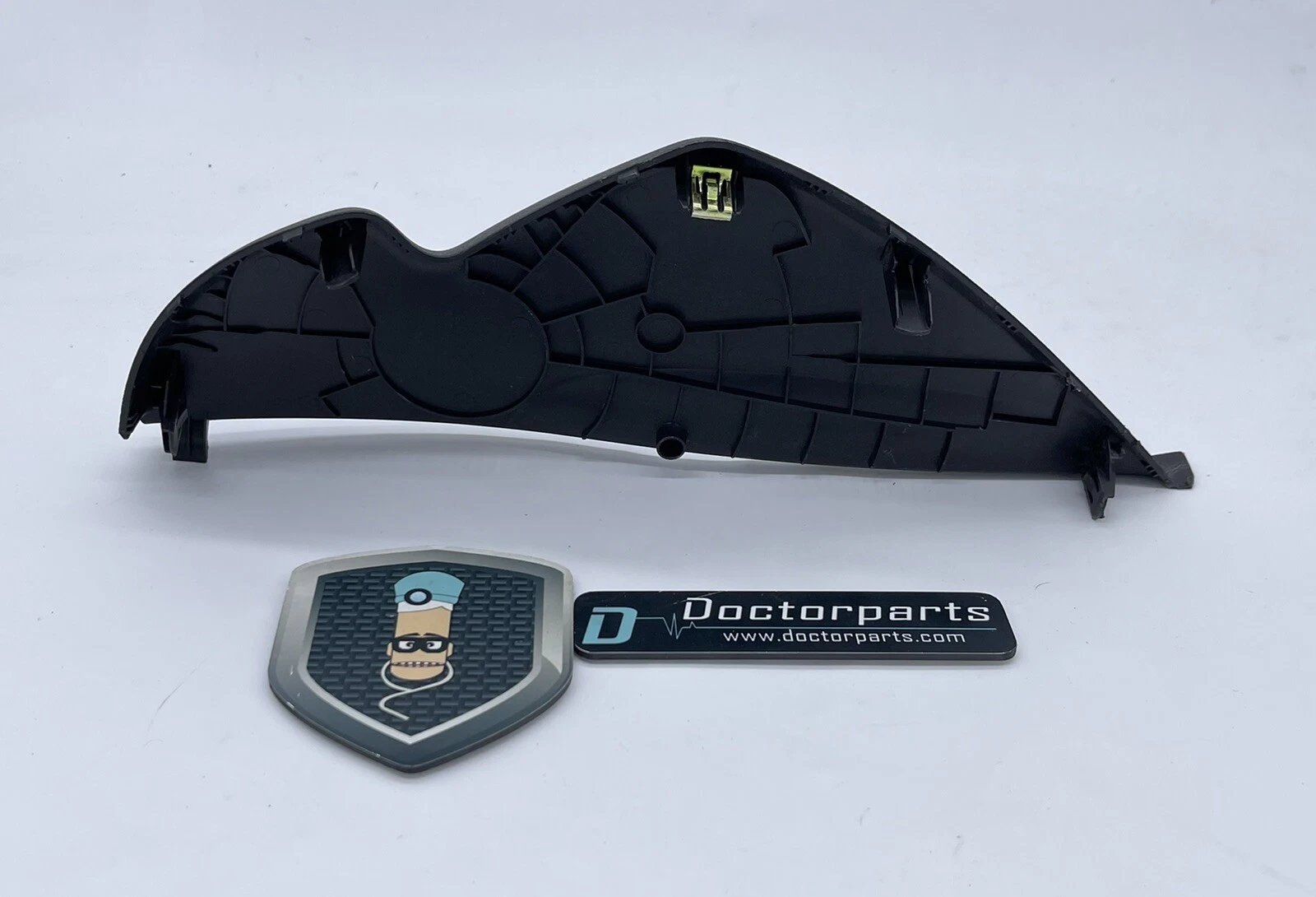 2016-2021 Chevy Spark Front Right Dash Instrument Cover Trim End Cap 95072426 - Image 2