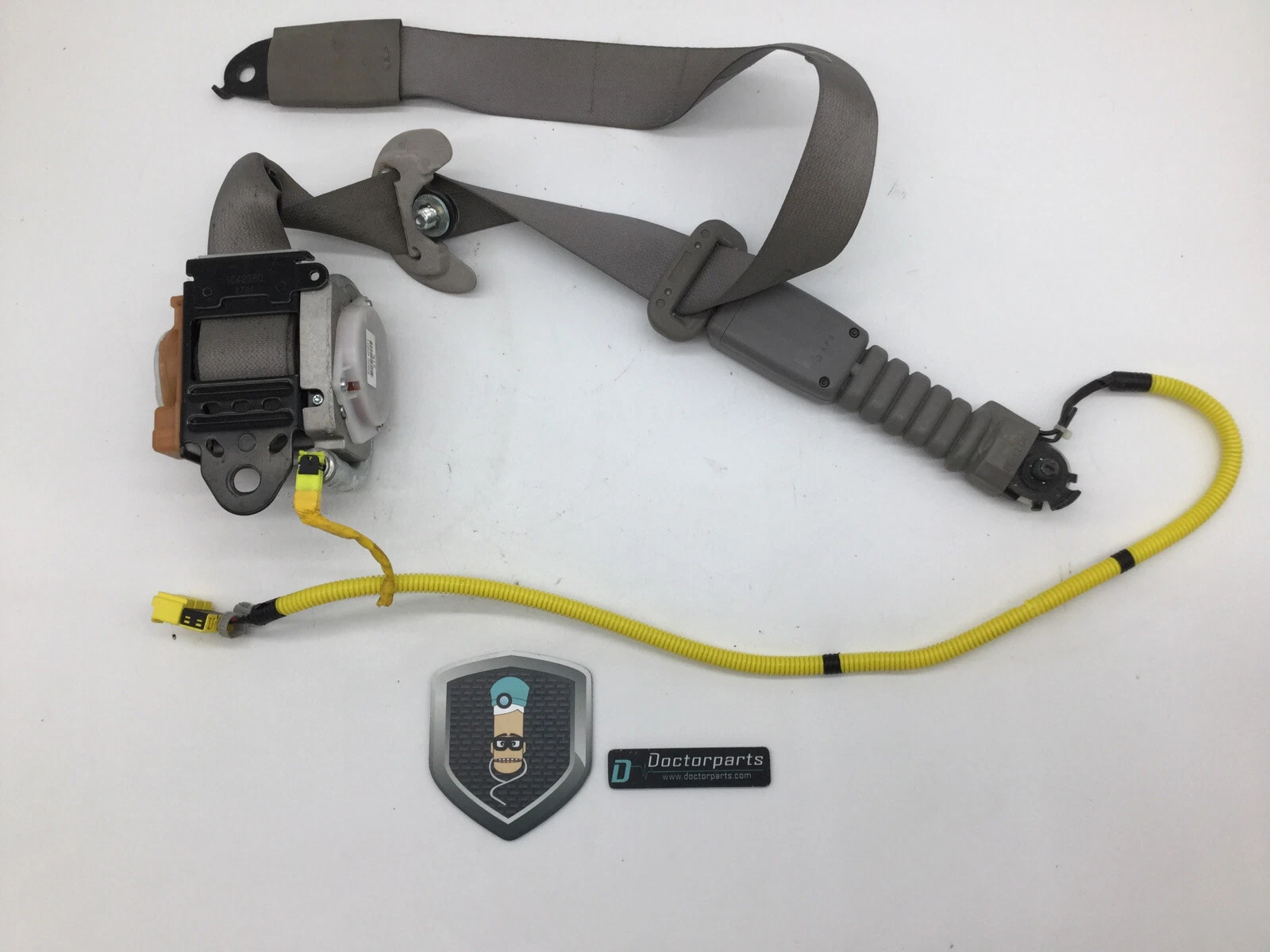 2012-2015 KIA SEDONA RIGHT FRONT SEATBELT PASSENGER 88820-4D511-KS GRAY OEM - Image 4