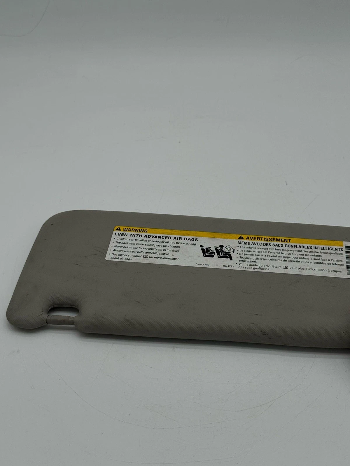 2017-2020 Chevrolet Sonic RH Passenger Sunvisor Sun Visor w/ Mirror OEM LKQ - Image 11