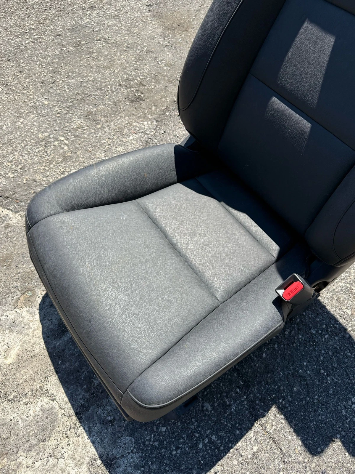 2013-2015 ACURA ILX FRONT RIGHT PASSENFGER SIDE SEAT LEATHER BLACK ASSEMBLY OEM - Image 7