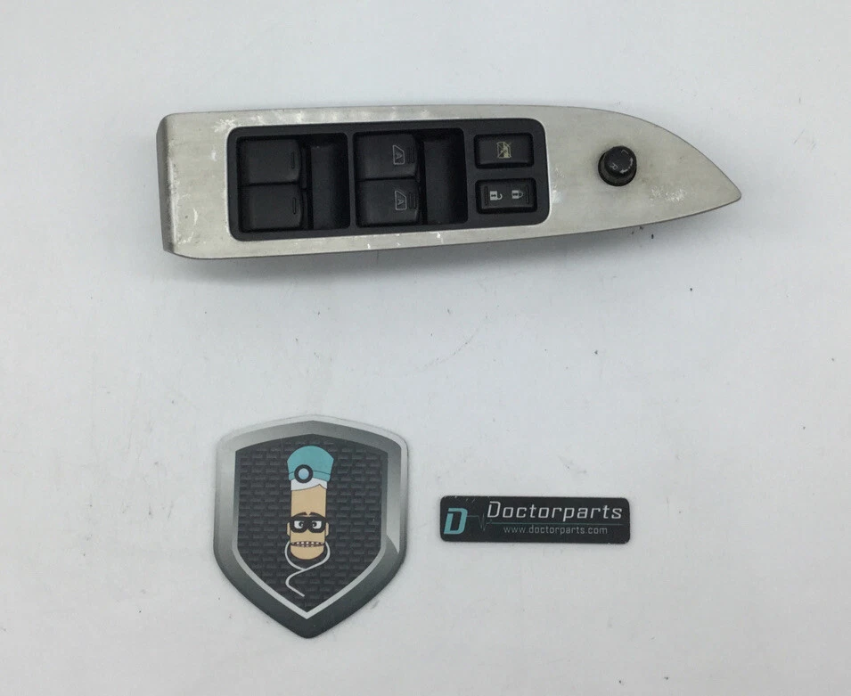 2009-2017 NISSAN VERSA LEFT DOOR DRIVER MASTER SWITCH USSED OEM 80961 1AA0A - Image 4