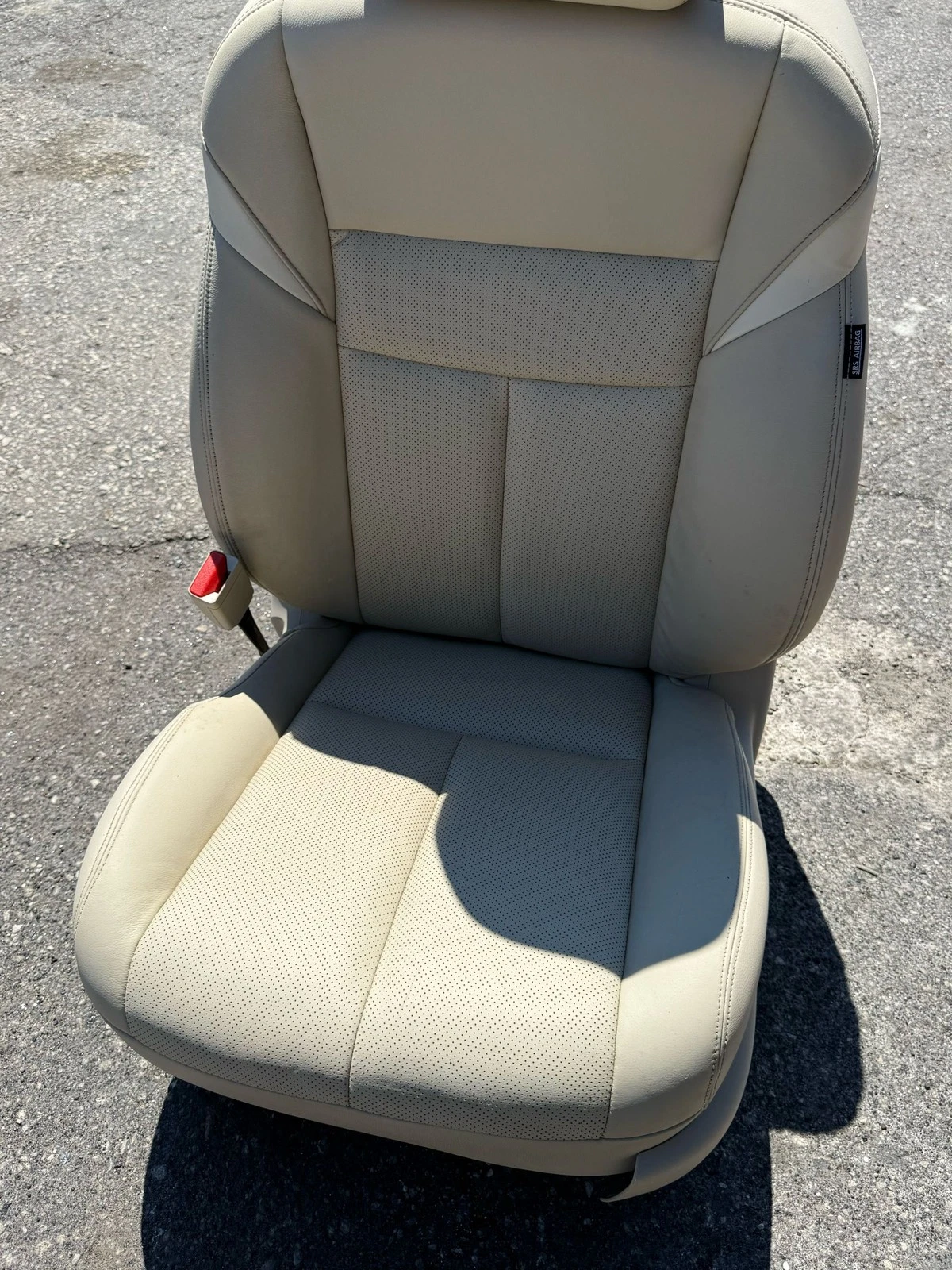 2018 - 2024 NISSAN MURANO SL FRONT LEFT DRIVER SEAT BEIGE LEATHER ASSEMBLY OEM - Image 7