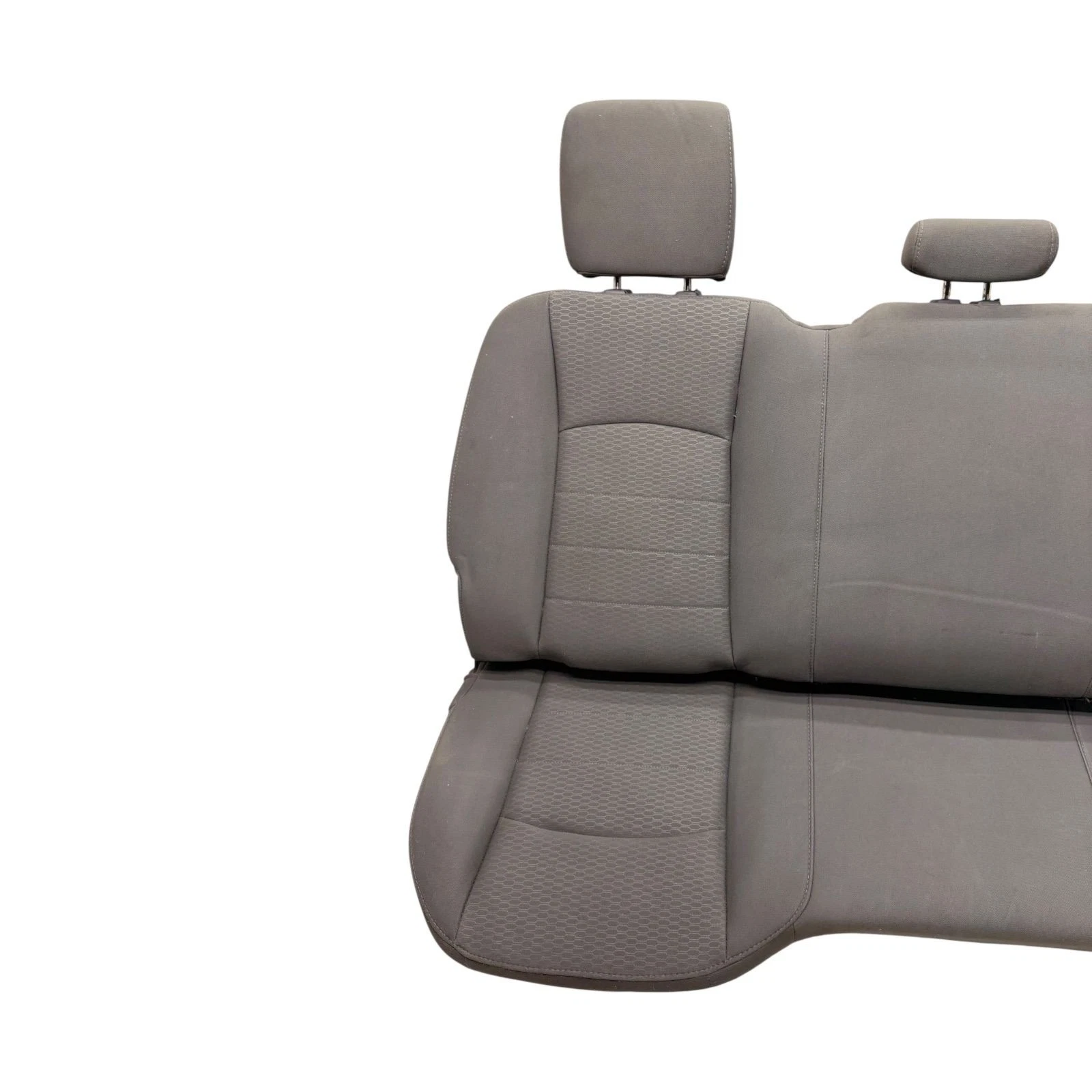 2013-2018 DODGE RAM 1500 REAR SEAT CLOTH GREY OEM - Image 9