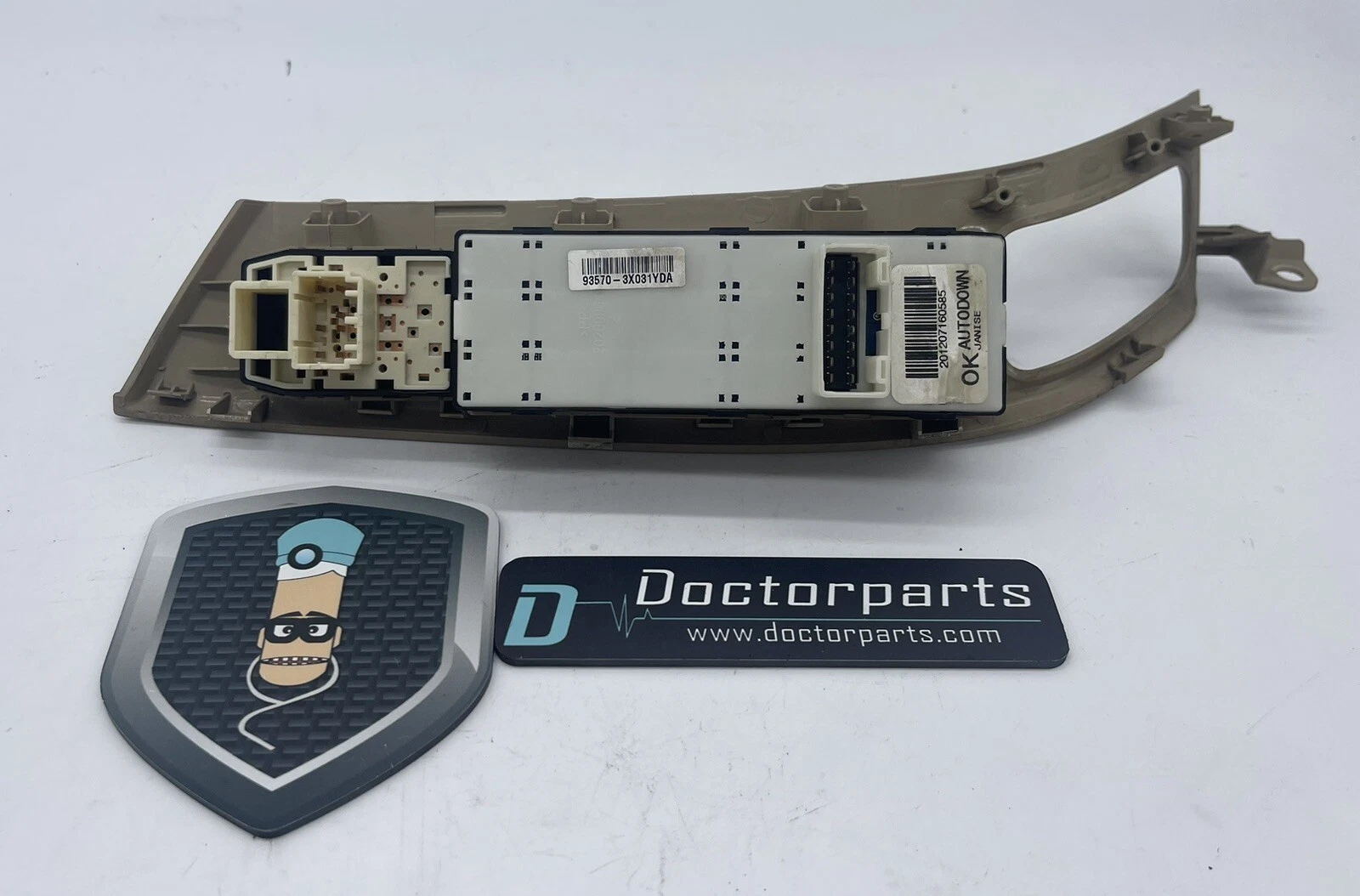 2011-2013 HYUNDAI ELANTRA DRIVER LEFT DOOR MASTER WINDOW SWITCH MDVFU - Image 5