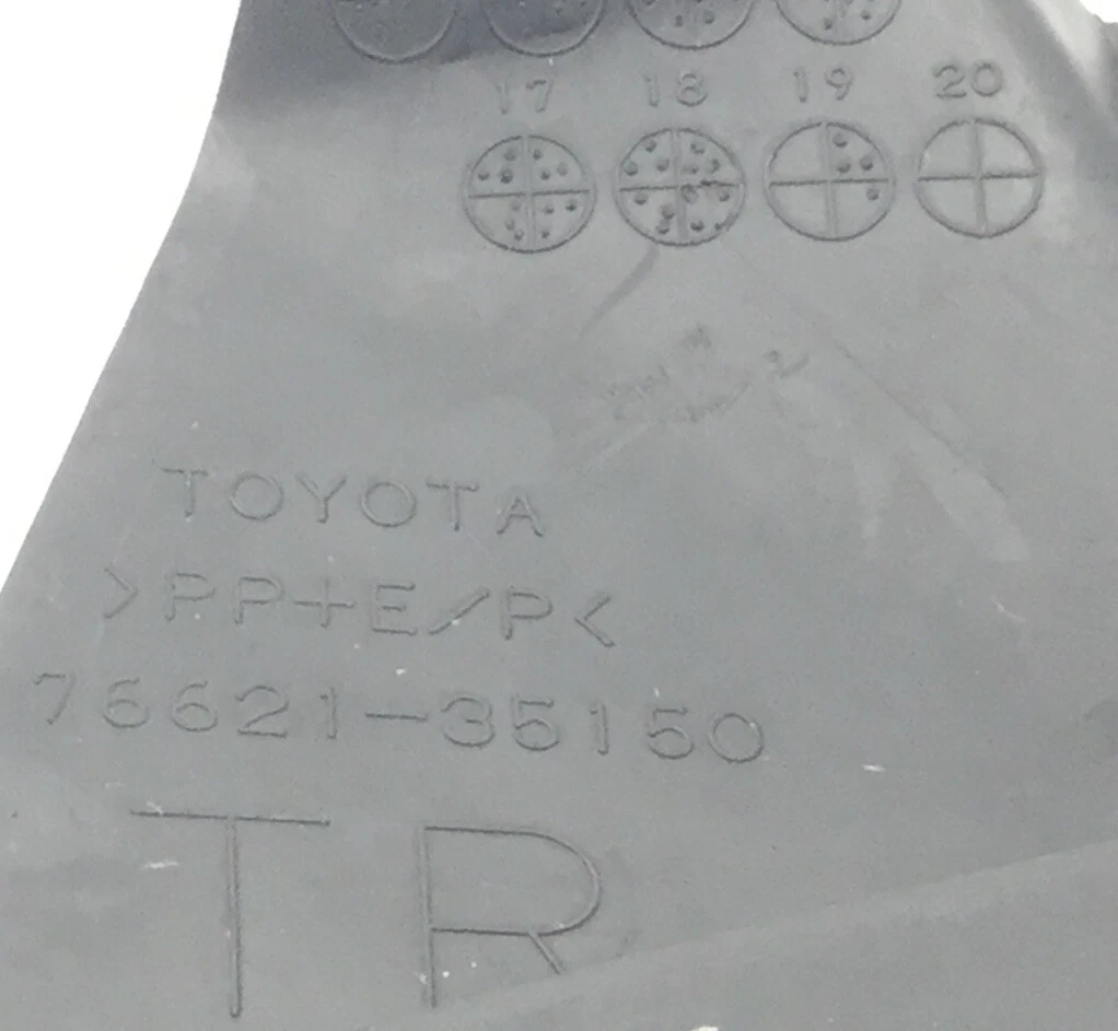 2014-2019 TOYOTA 4RUNNER FRONT RIGHT FENDER MUD GUARD FLAP SPLASH SHIELD OEM - Image 7