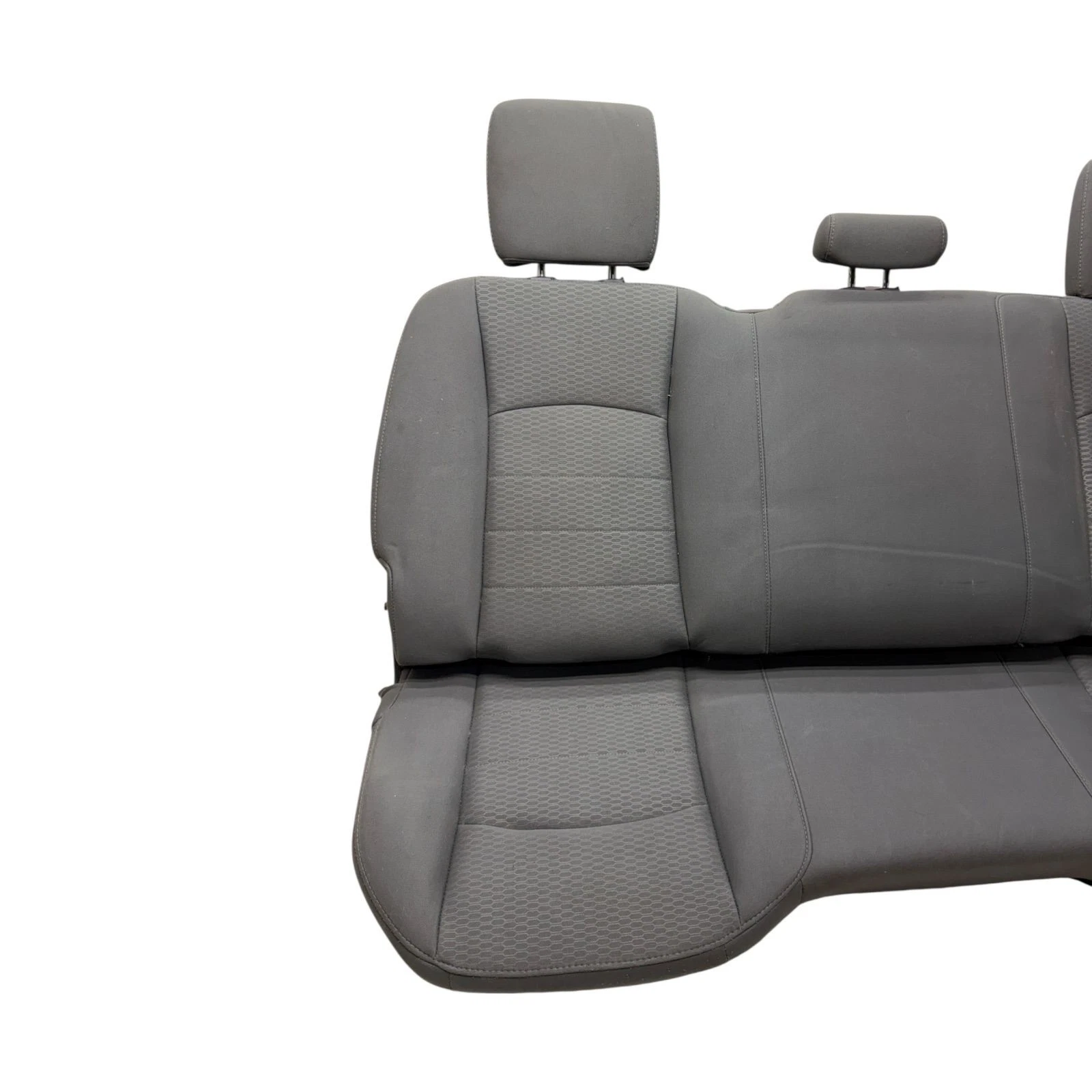2013-2018 DODGE RAM 1500 REAR SEAT CLOTH GREY OEM - Image 3