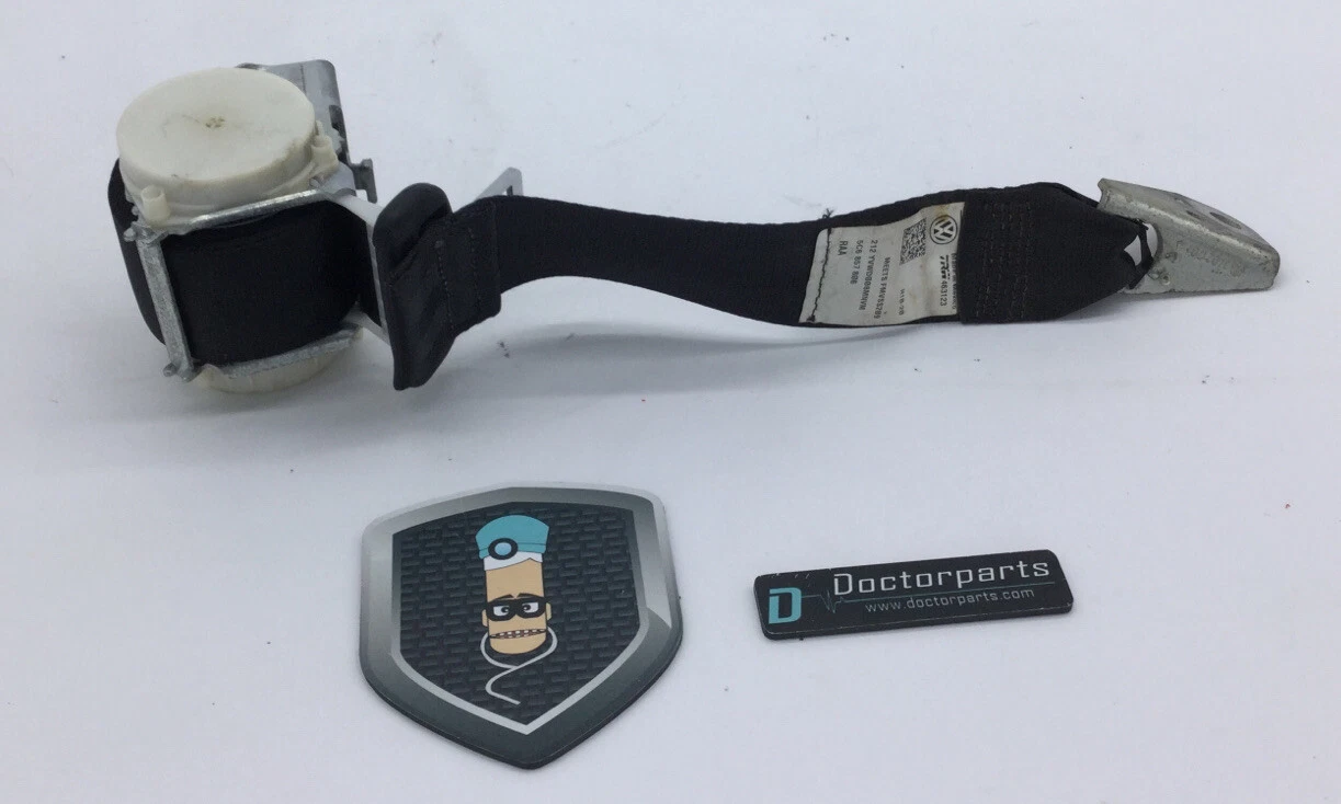 2011-2018 VOLKSWAGEN JETTA REAR RIGHT SIDE SET BELT USED OEM - Image 2