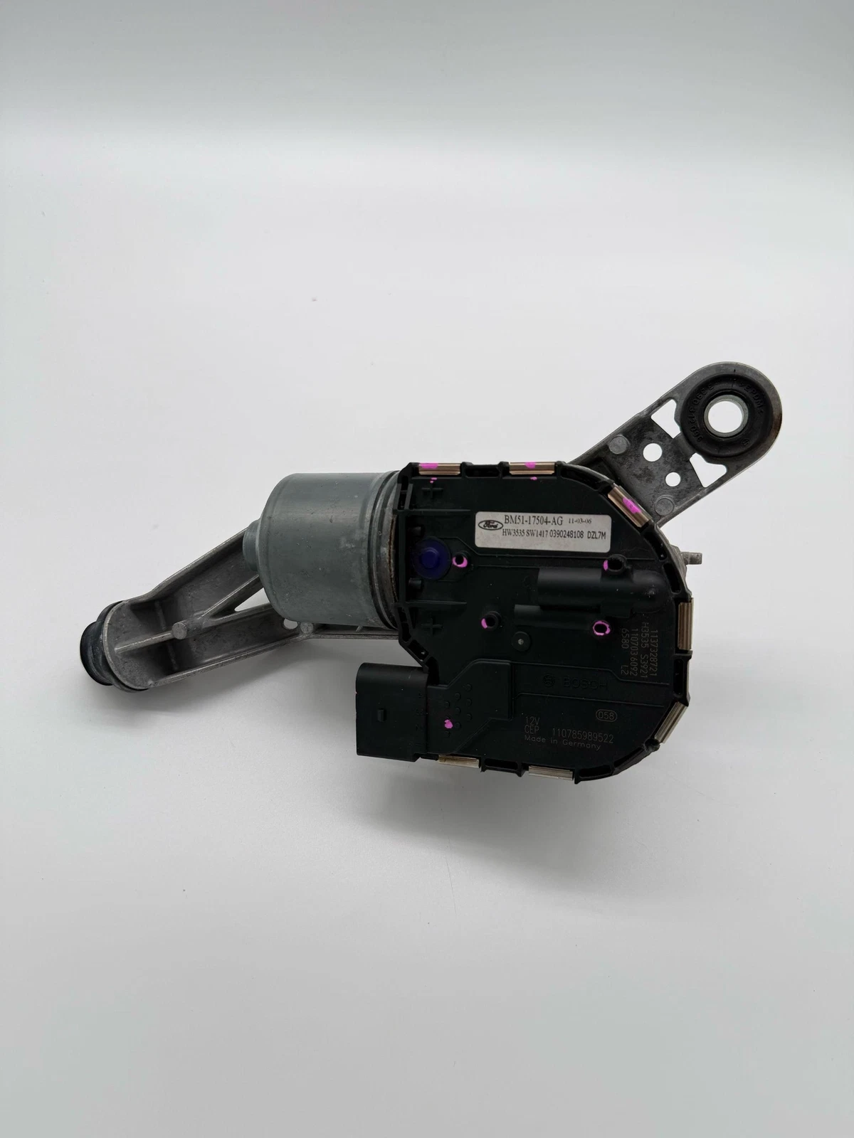 2012-2017 FORD FOCUS NOT RS FRONT LEFT DRIVER WIPER MOTOR ONLY - Image 2