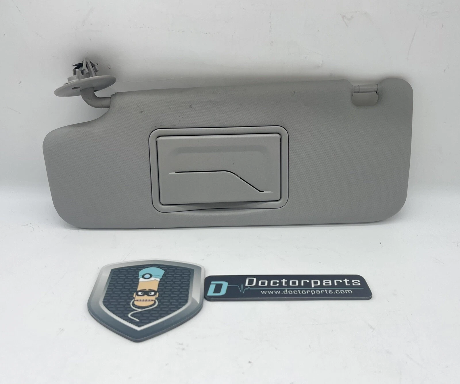 2012-2019 Chevrolet Sonic Driver Sun Visor Mirror Left Sunvisor Gray JN9AK