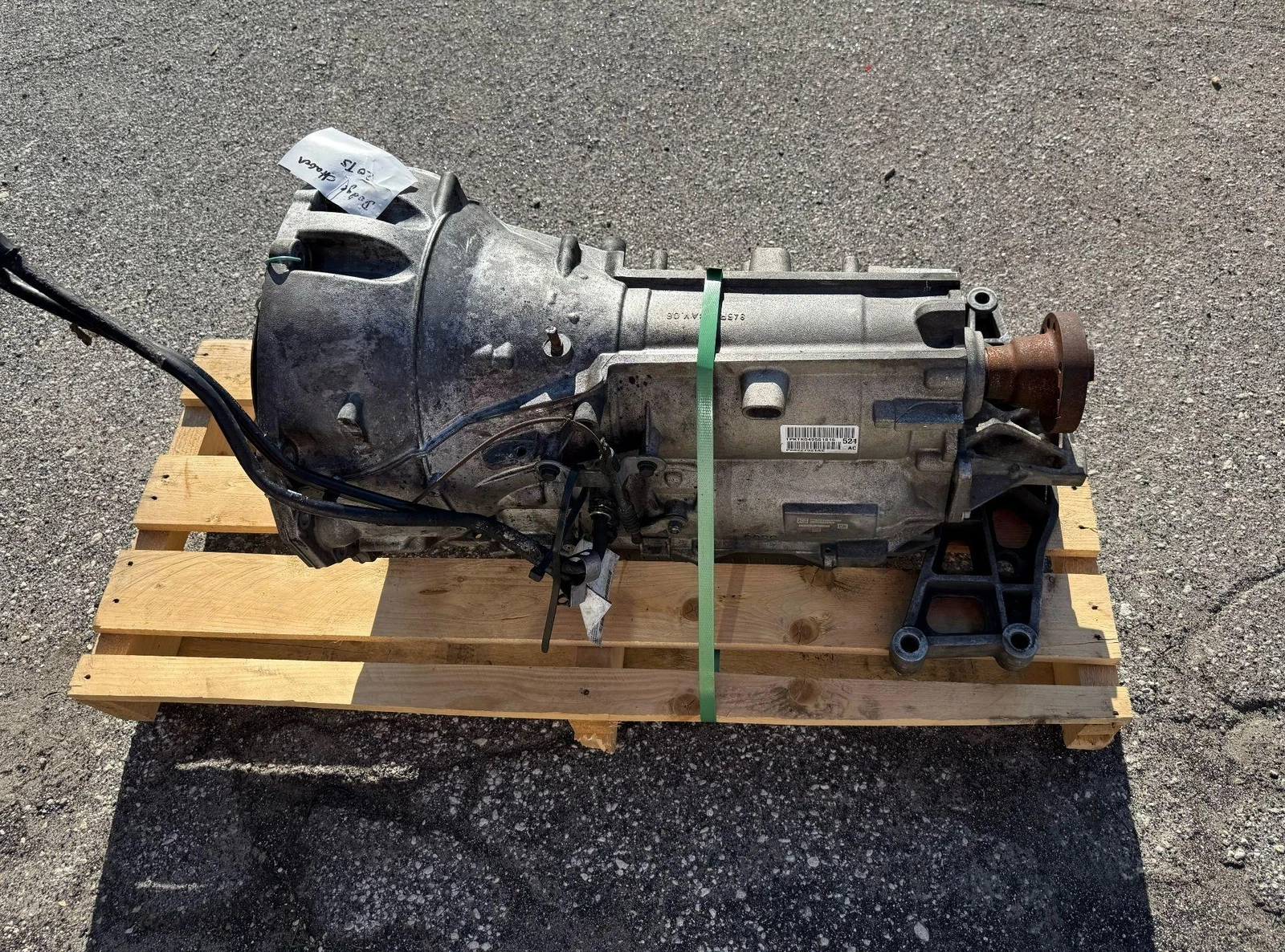 2015 DODGE CHARGER AUTOMATIC TRANSMISSION 8 SPEED RWD 3.6L P68227521AC