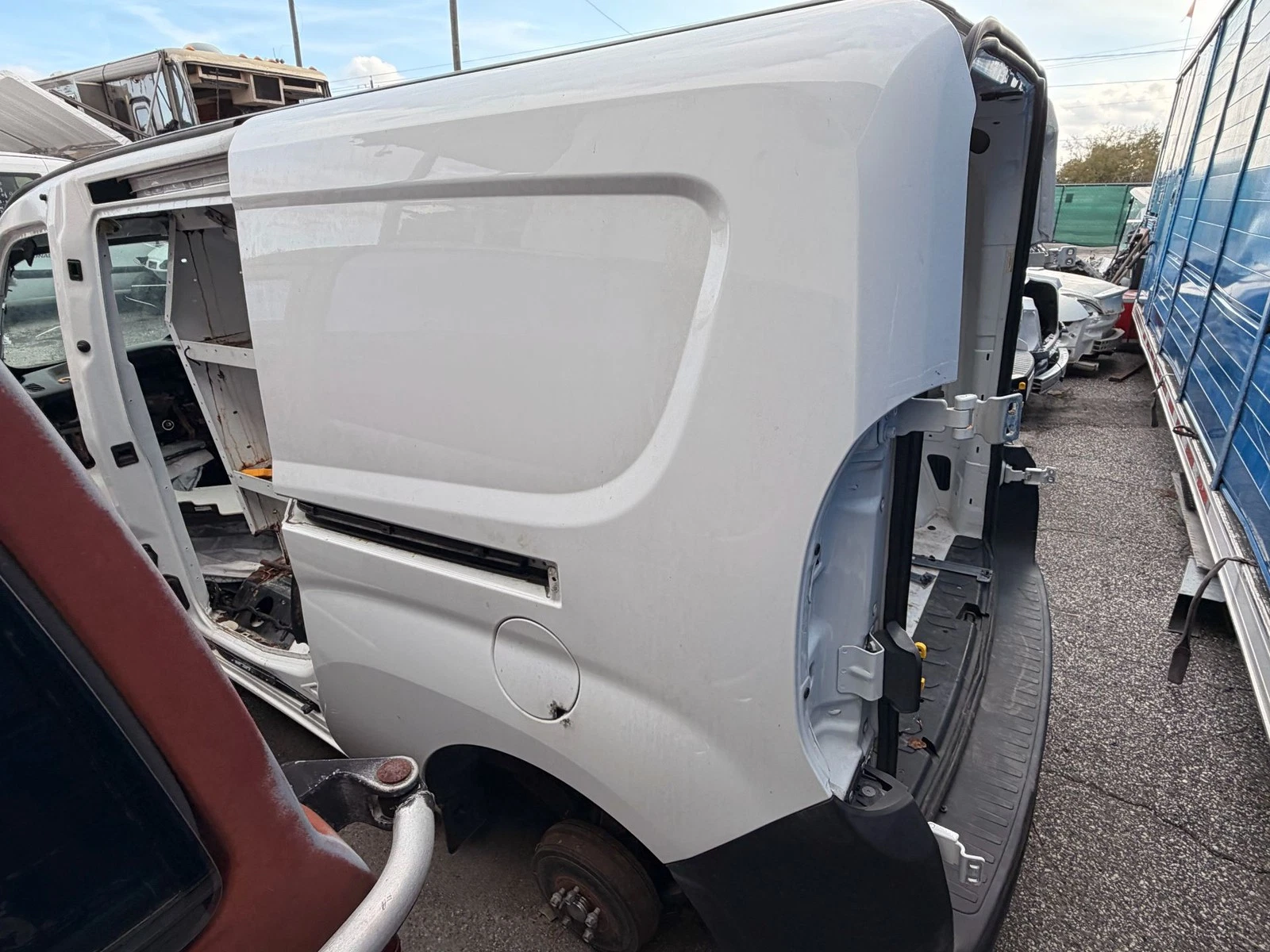 2015-2022 DODGE PROMASTER CITY Quarter Panel left Rear driver Side - Image 2