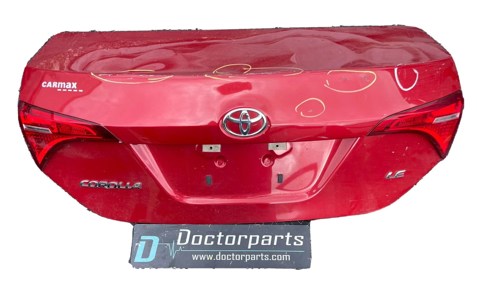 Trunk/Hatch/Tailgate Sedan 14-18 Toyota COROLLA 837354 Used Local Pick Up