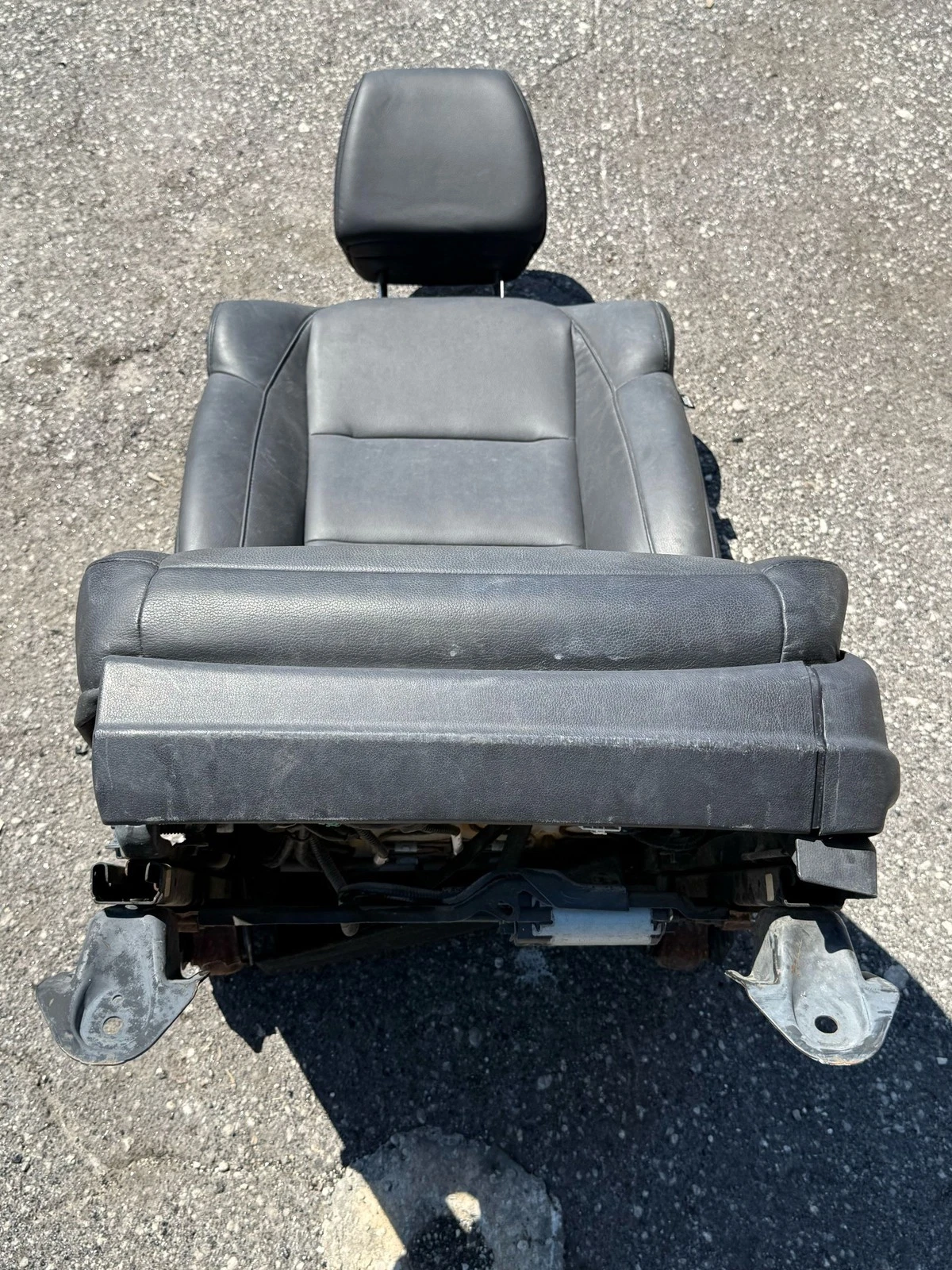 2013-2015 ACURA ILX FRONT LEFT DRIVER SIDE SEAT LEATHER BLACK ASSEMBLY OEM - Image 11
