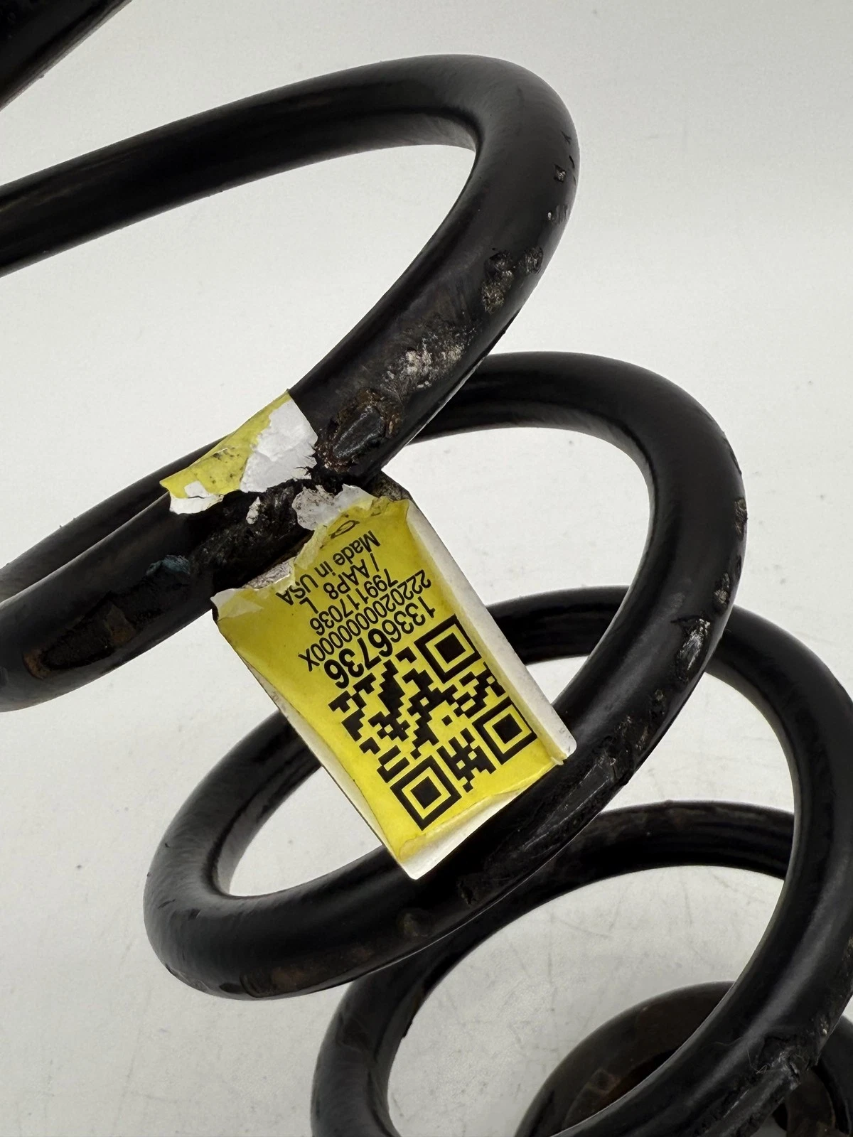 2016-2019 Chevrolet Chevy Cruze Rear Suspension Coil Spring 13366736 OEM - Image 7