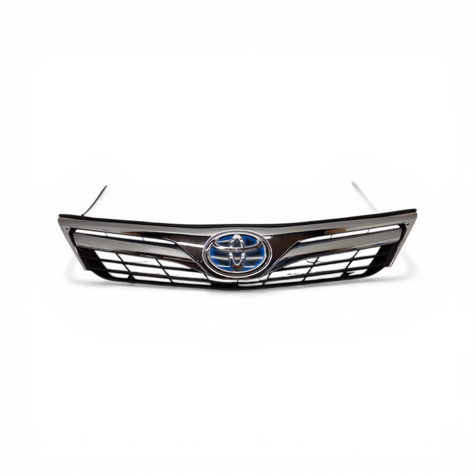 2012-2014 Toyota Camry Fromt Upper Chrome Grill W/ Emblem OEM, 53111 06430 - Image 2