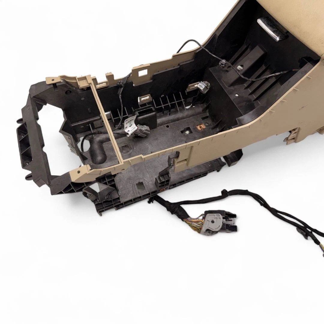 2013-2019 FORD FLEX SEL FRONT CENTER CONSOLE COMPARTMENT ARMREST LEATHER OEM - Image 7