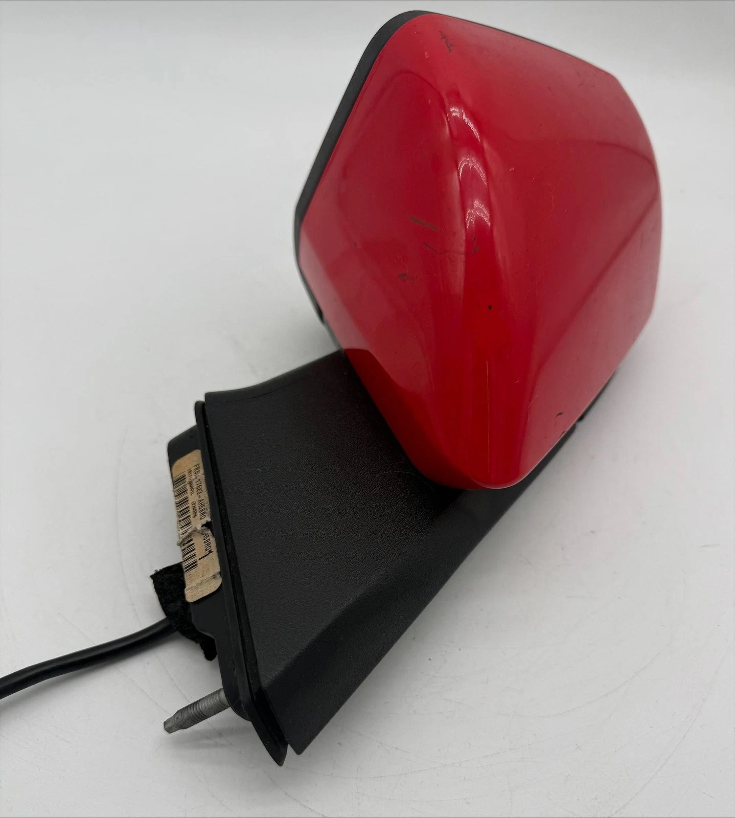 2015-2020 Ford Mustang Driver Left Side View Mirror Red OEM Rearview - Image 2