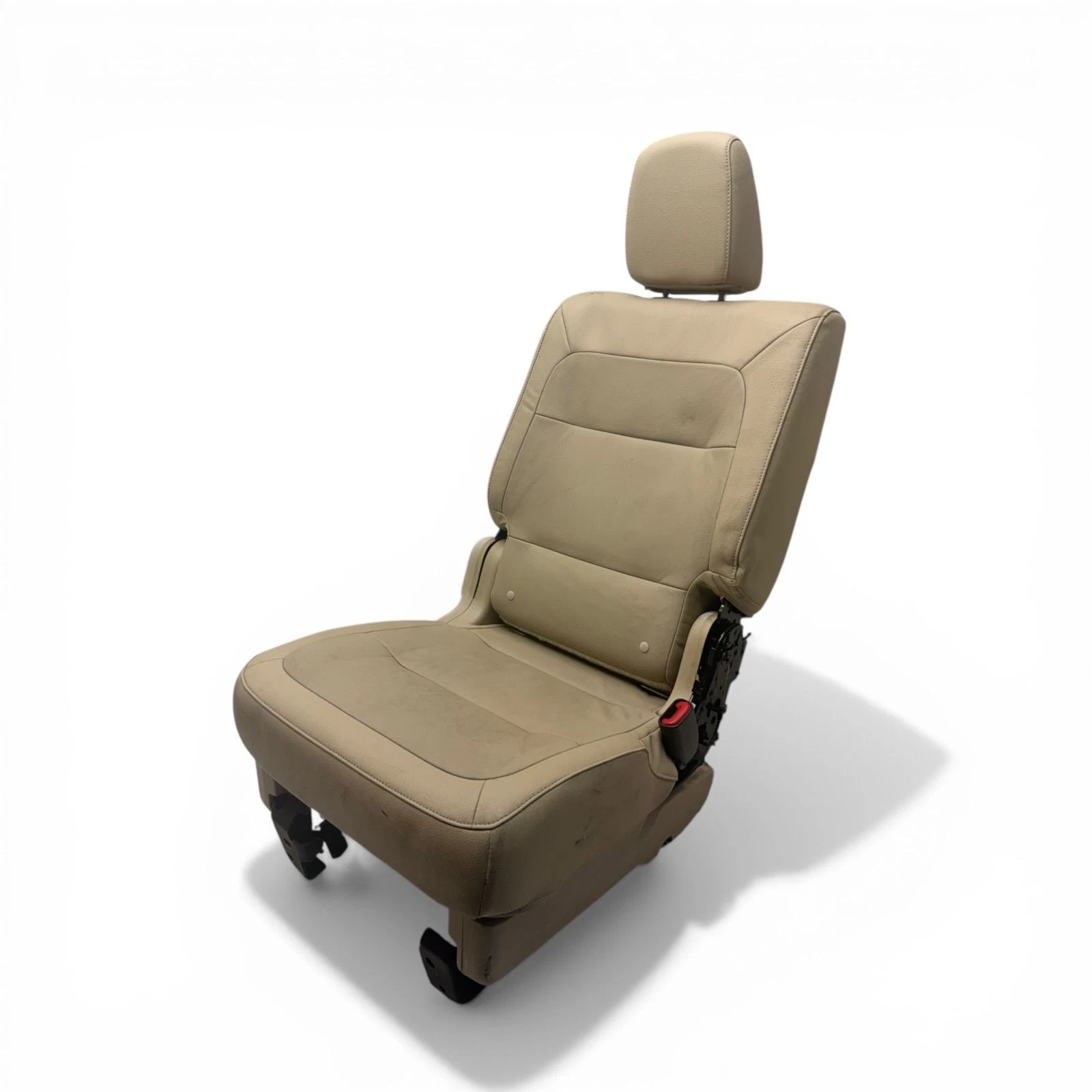 2012-2019 FORD FLEX REAR 2ND SECOND ROW RIGHT SIDE SEAT LEATHER BEIGE OEM - Image 7