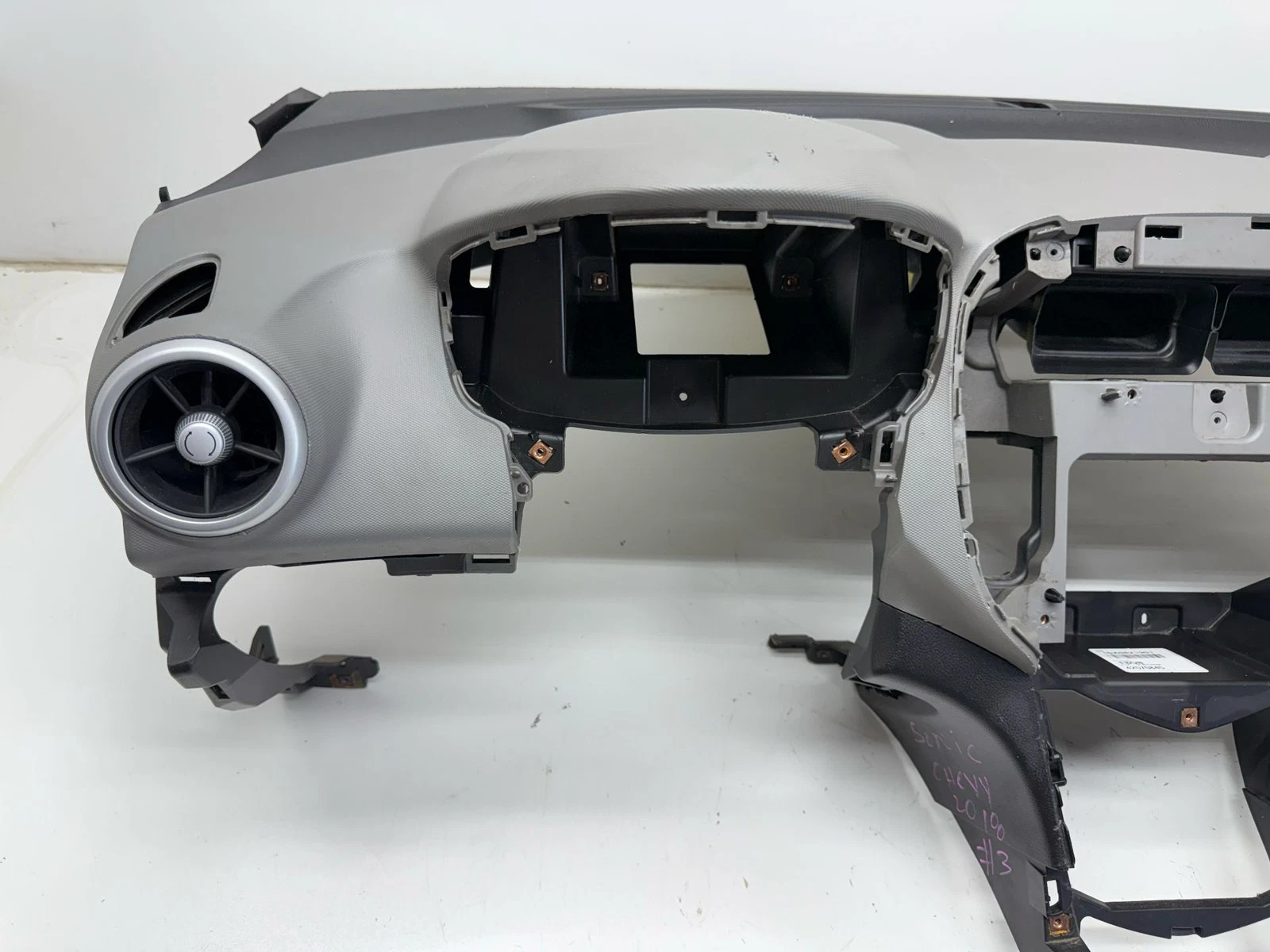 2017-2020 CHEVROLET SONIC DASHBOARD DASH PANEL GRAY BLACK OEM - Image 6