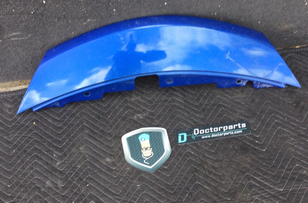 NISSAN VERSA 2014-2017 UPPER GRILLE FITS 623209MB0H OEM USED BLUE LOCAL PICKUP - Image 2